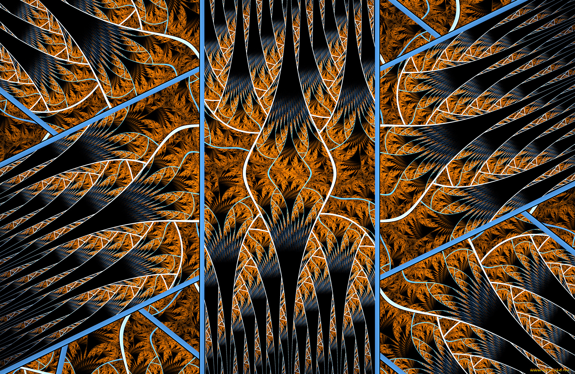 3д, графика, фракталы, , fractal, цвета, фон, узор