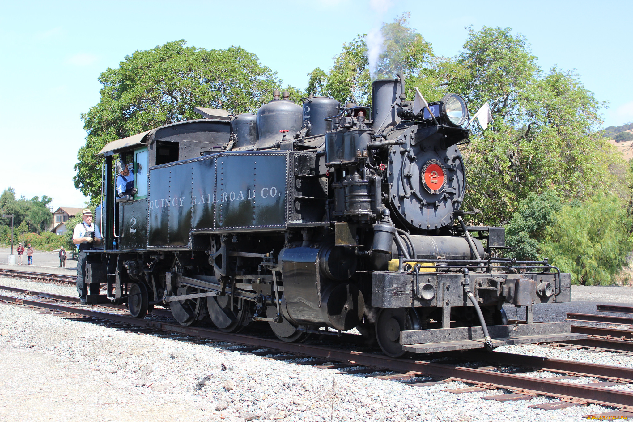 техника, паровозы, рельсы, дорога, железная, паровоз