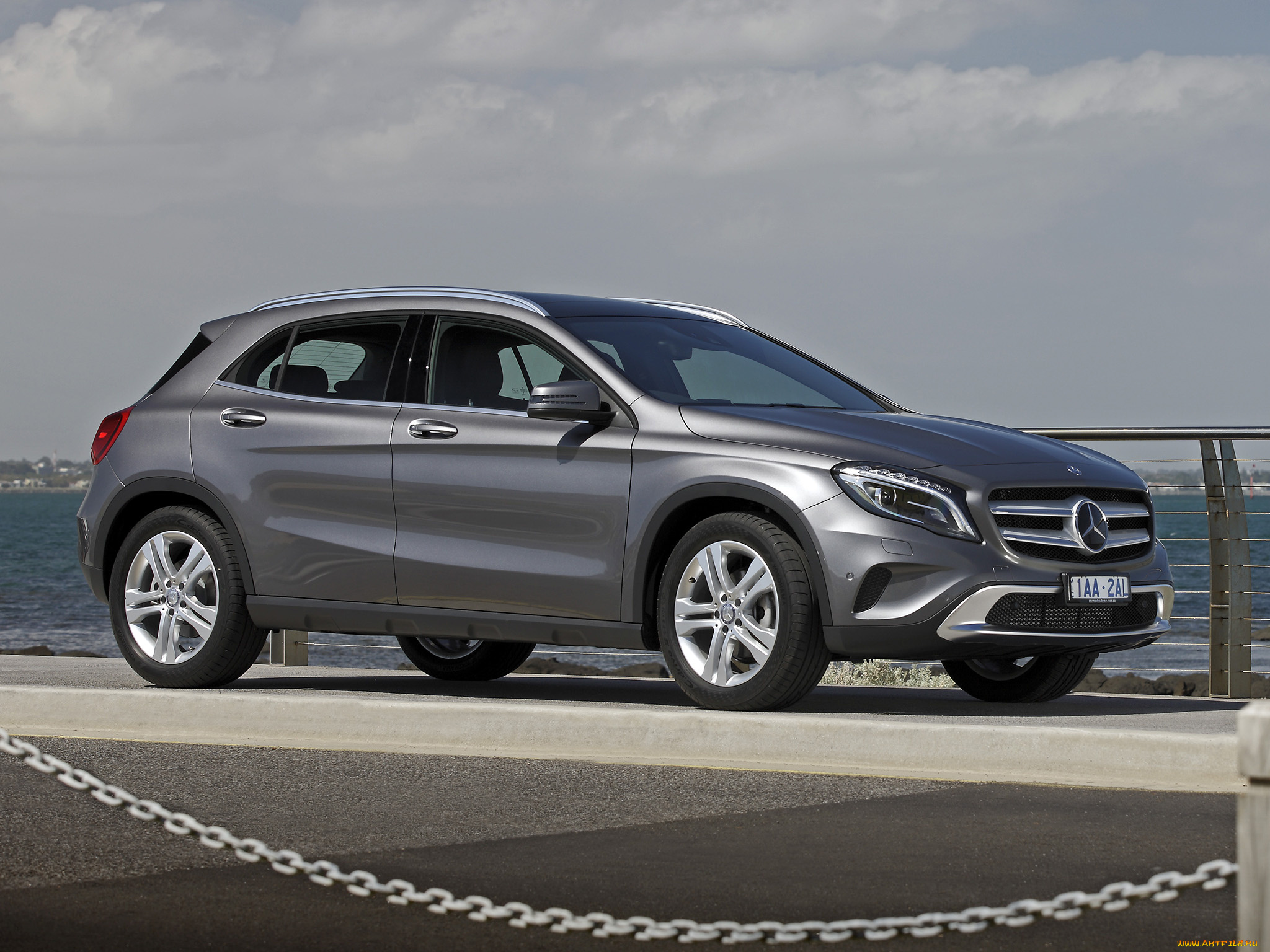 автомобили, mercedes-benz, серый, x156, 2014г, au-spec, cdi, 200, gla