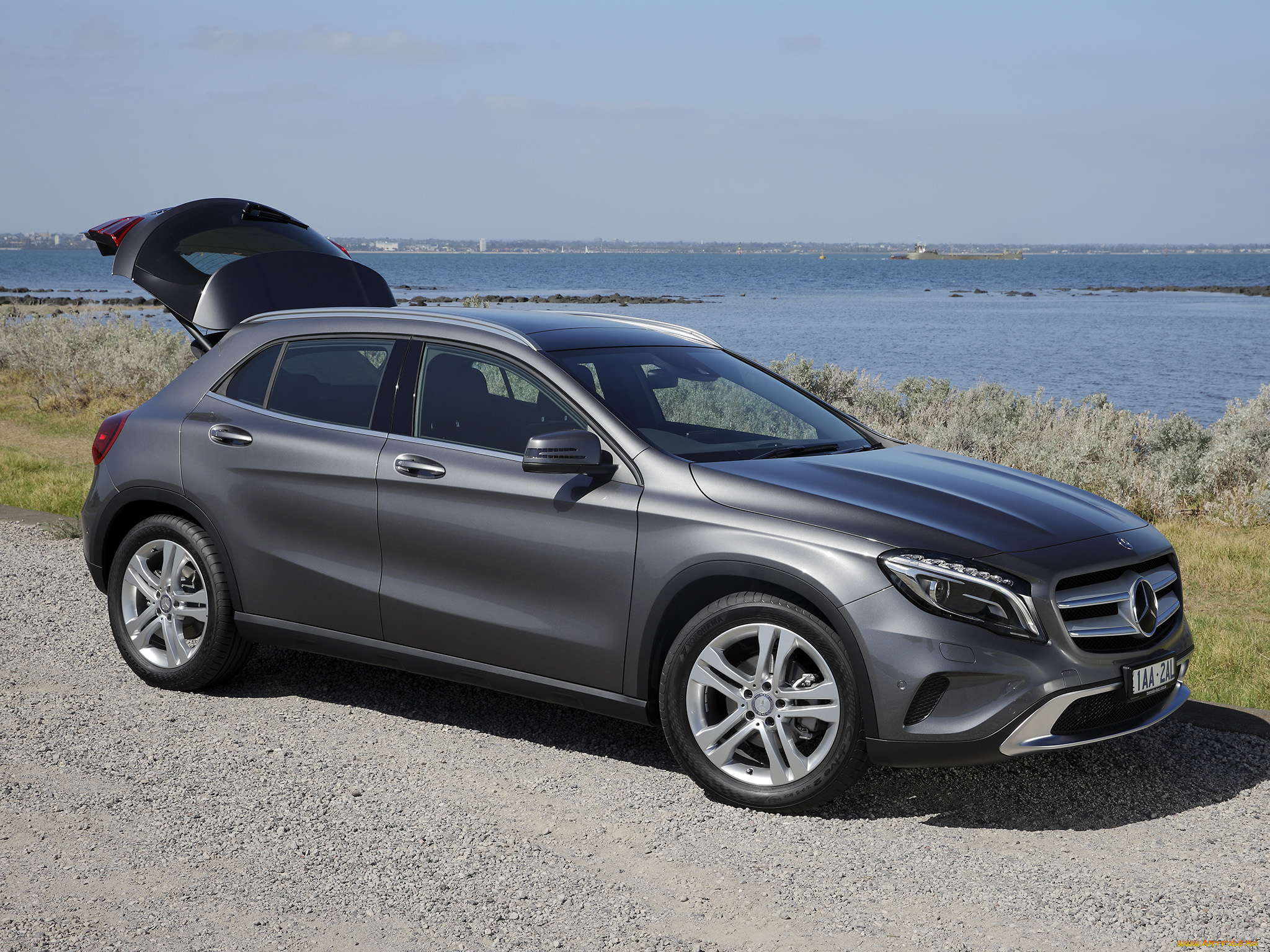 автомобили, mercedes-benz, x156, au-spec, cdi, gla, 200, серый, 2014г