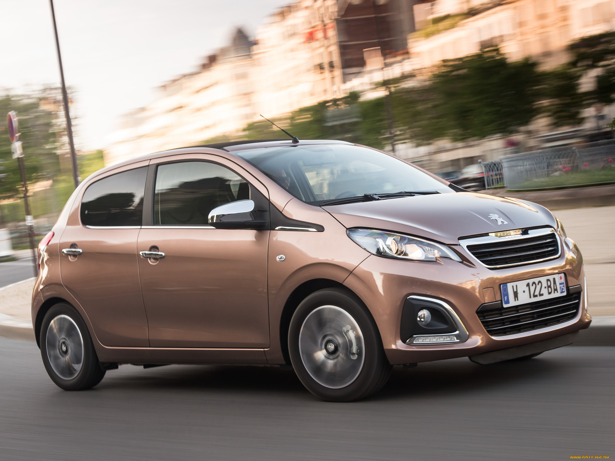 автомобили, peugeot, 108, 2014г, 5-door, top
