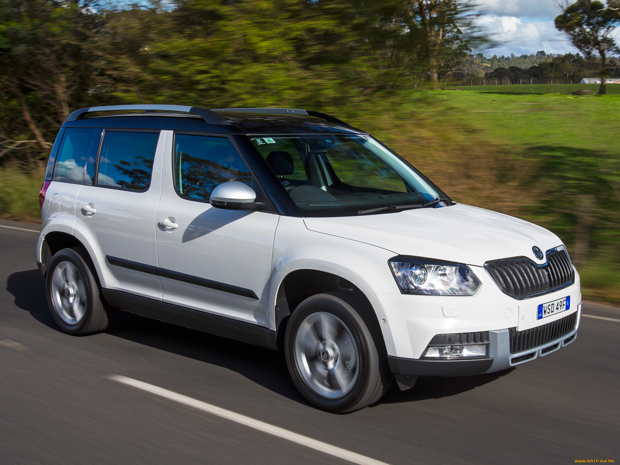 автомобили, skoda, э, yeti, outdoor, au-spec, 2014г, светлый