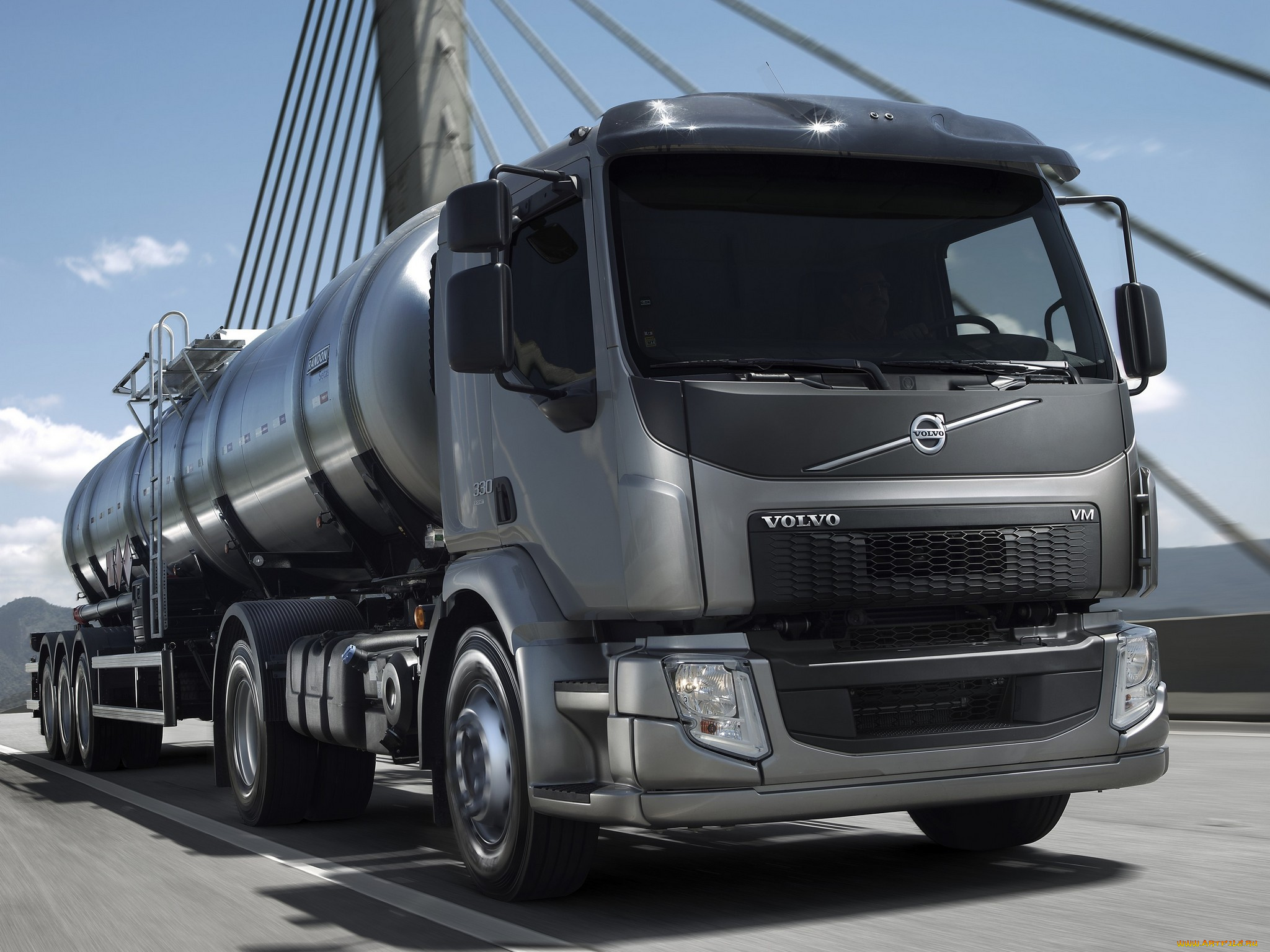 автомобили, volvo, trucks, 2014г, tractor, 4x2, vm, 330, volvo