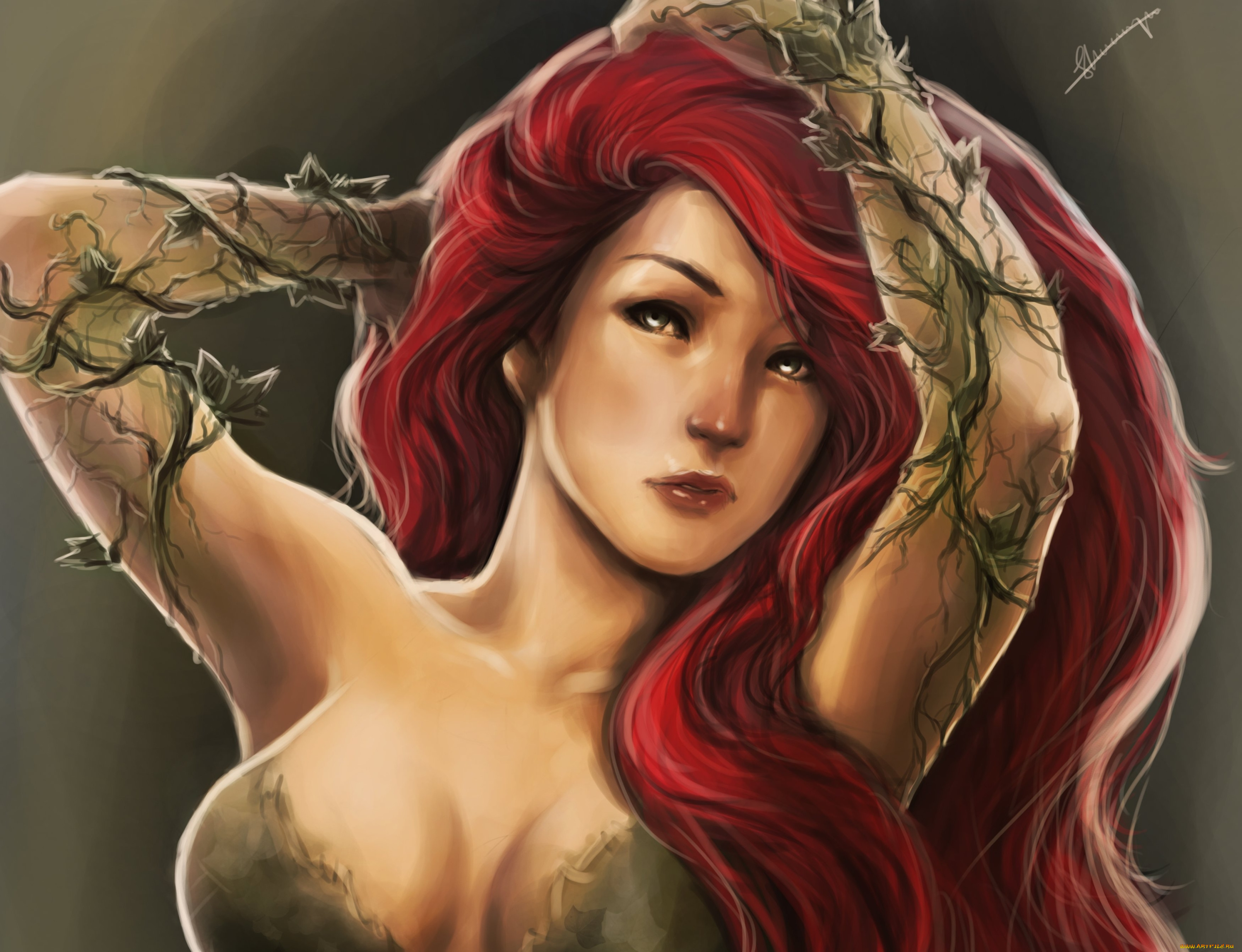 фэнтези, существа, волосы