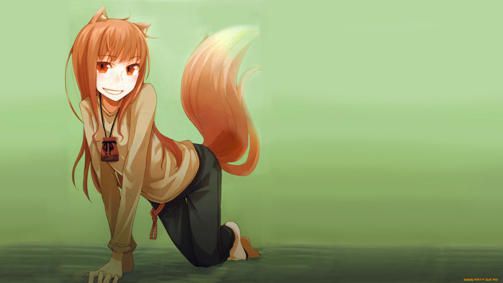 аниме, spice, and, wolf, ayakura, juu, девушка, арт, horo, spice, and, wolf