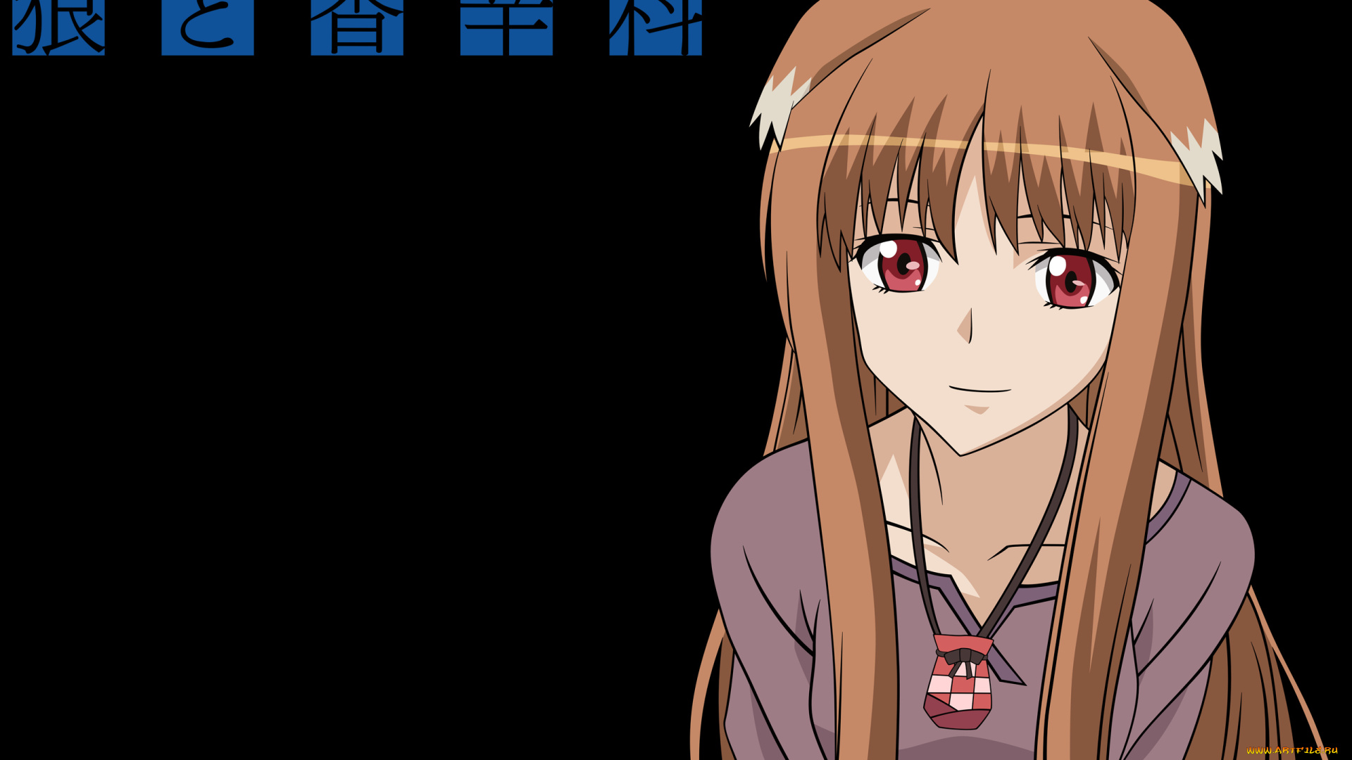 аниме, spice, and, wolf, spice, and, wolf, девушка, фон, horo