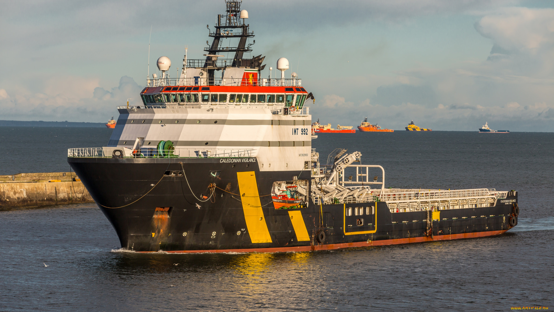 caledonian, vigilance, корабли, другое, вспомогательное, судно, специальное