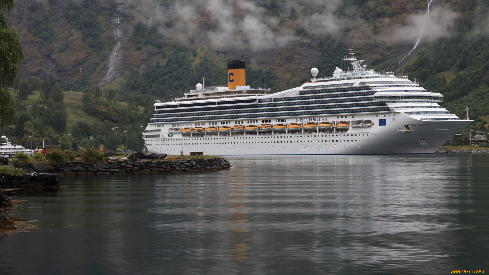 costa, fortuna, корабли, лайнеры, лайнер, круизный