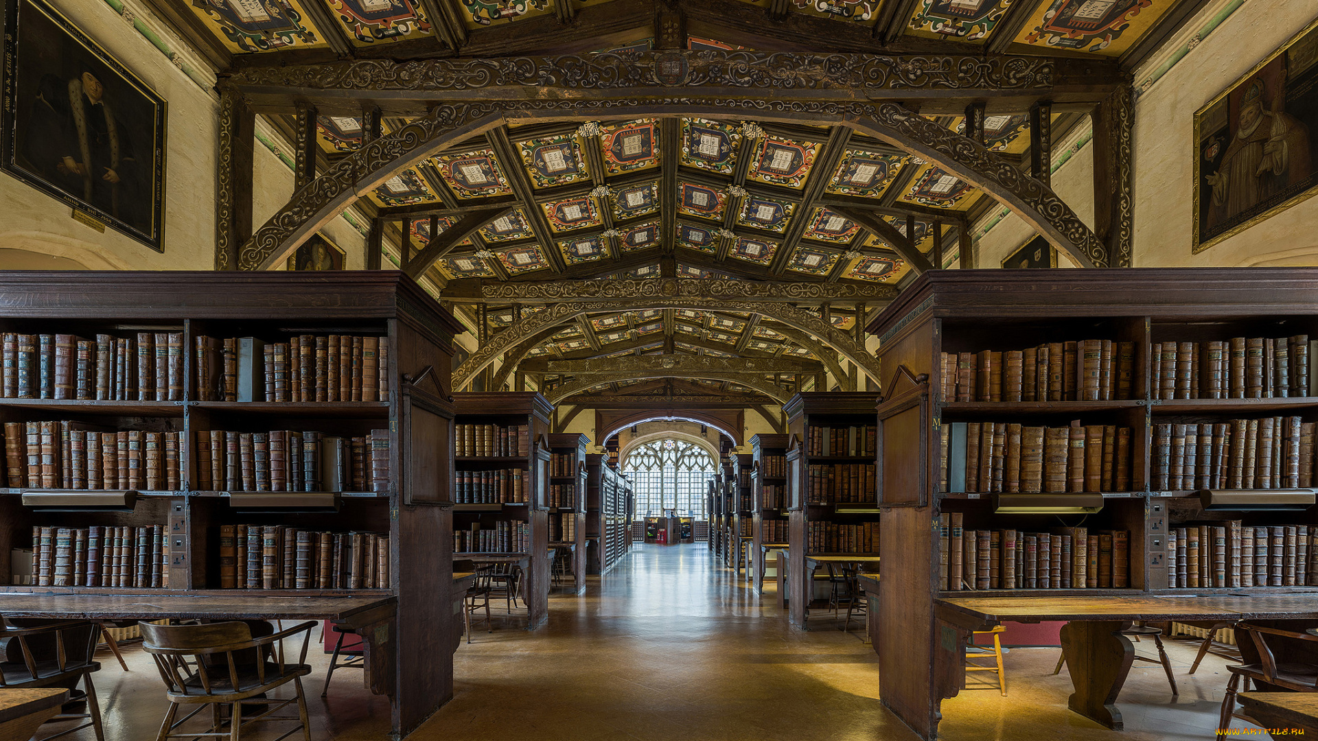 duke, humfrey, library, , bodleian, library, , oxford, интерьер, кабинет, , библиотека, , офис, библиотека, зал