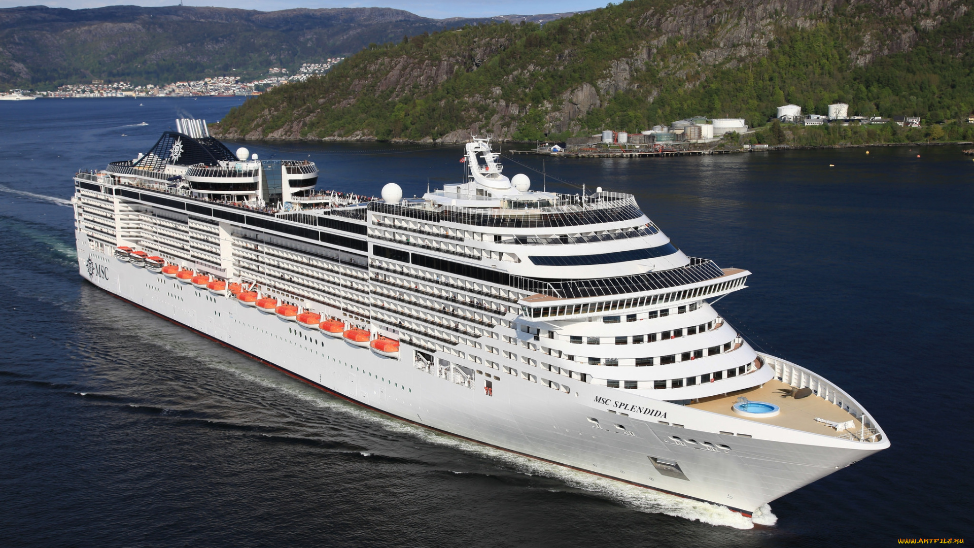 msc, splendida, корабли, лайнеры, круизный, лайнер