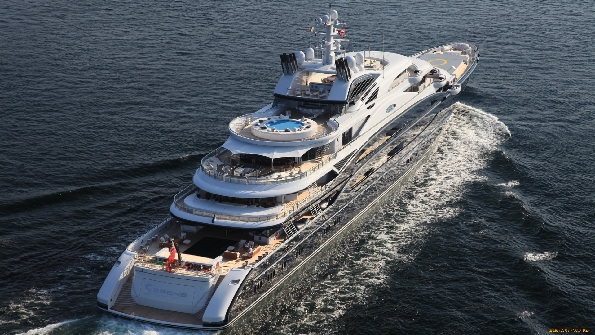 serene, корабли, Яхты, суперяхта