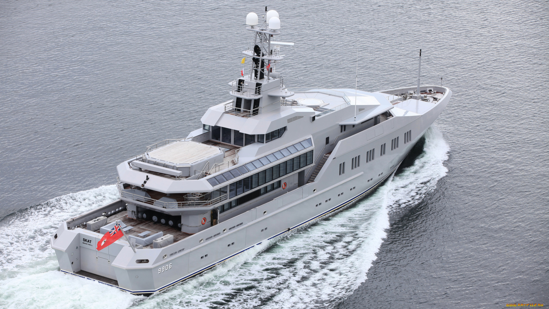 skat, корабли, Яхты, суперяхта