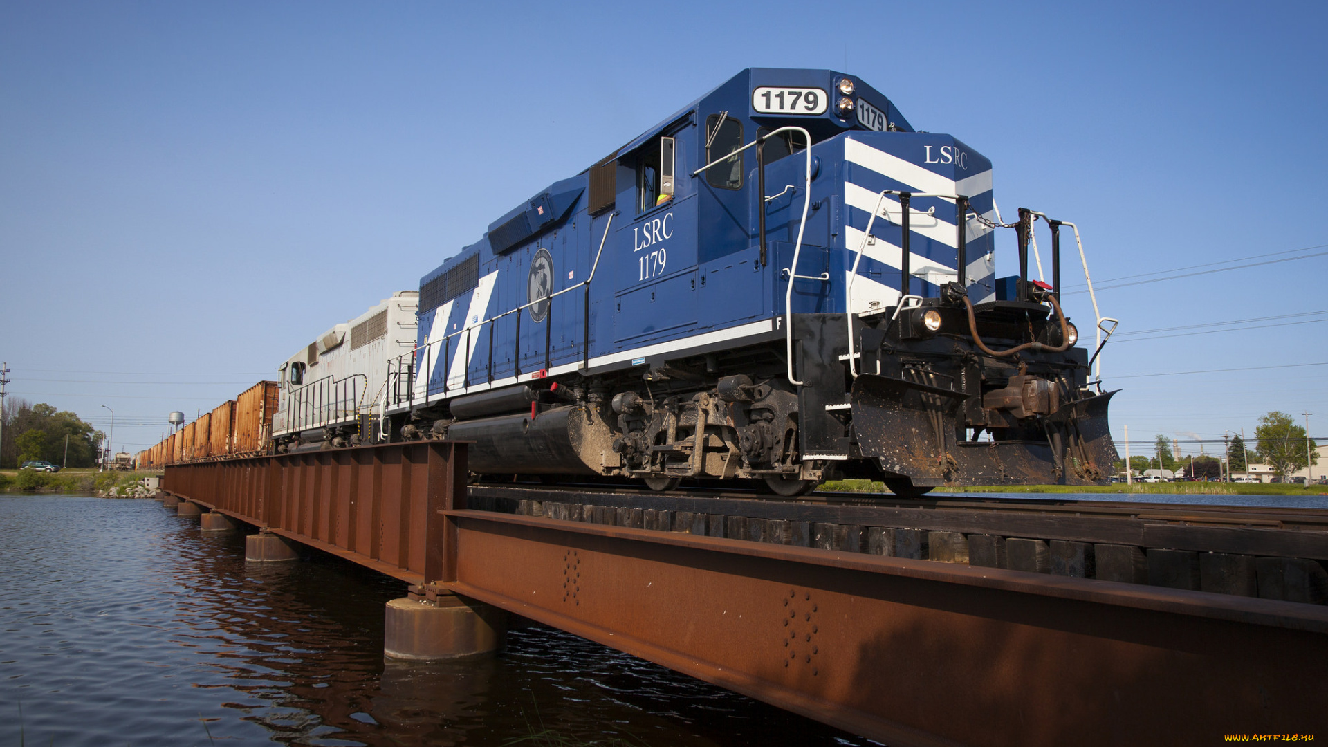 техника, поезда, железная, дорога, рельсы, локомотив, состав