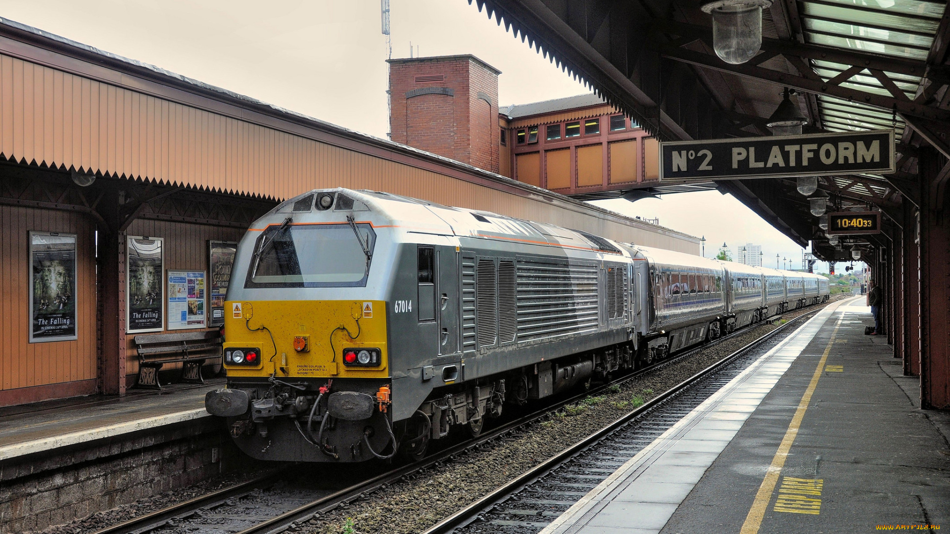 техника, поезда, железная, дорога, рельсы, локомотив, состав