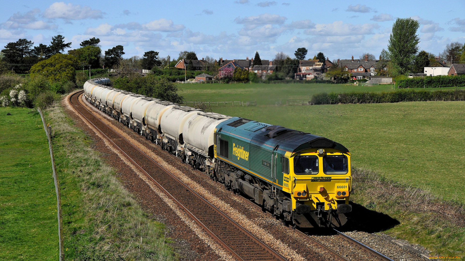 техника, поезда, железная, дорога, рельсы, локомотив, состав