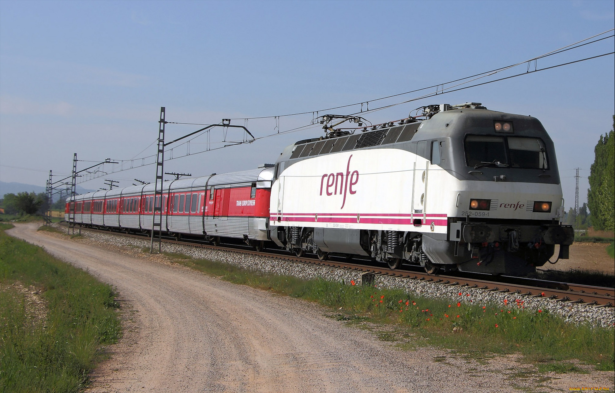 техника, электровозы, железная, дорога, рельсы, локомотив, состав