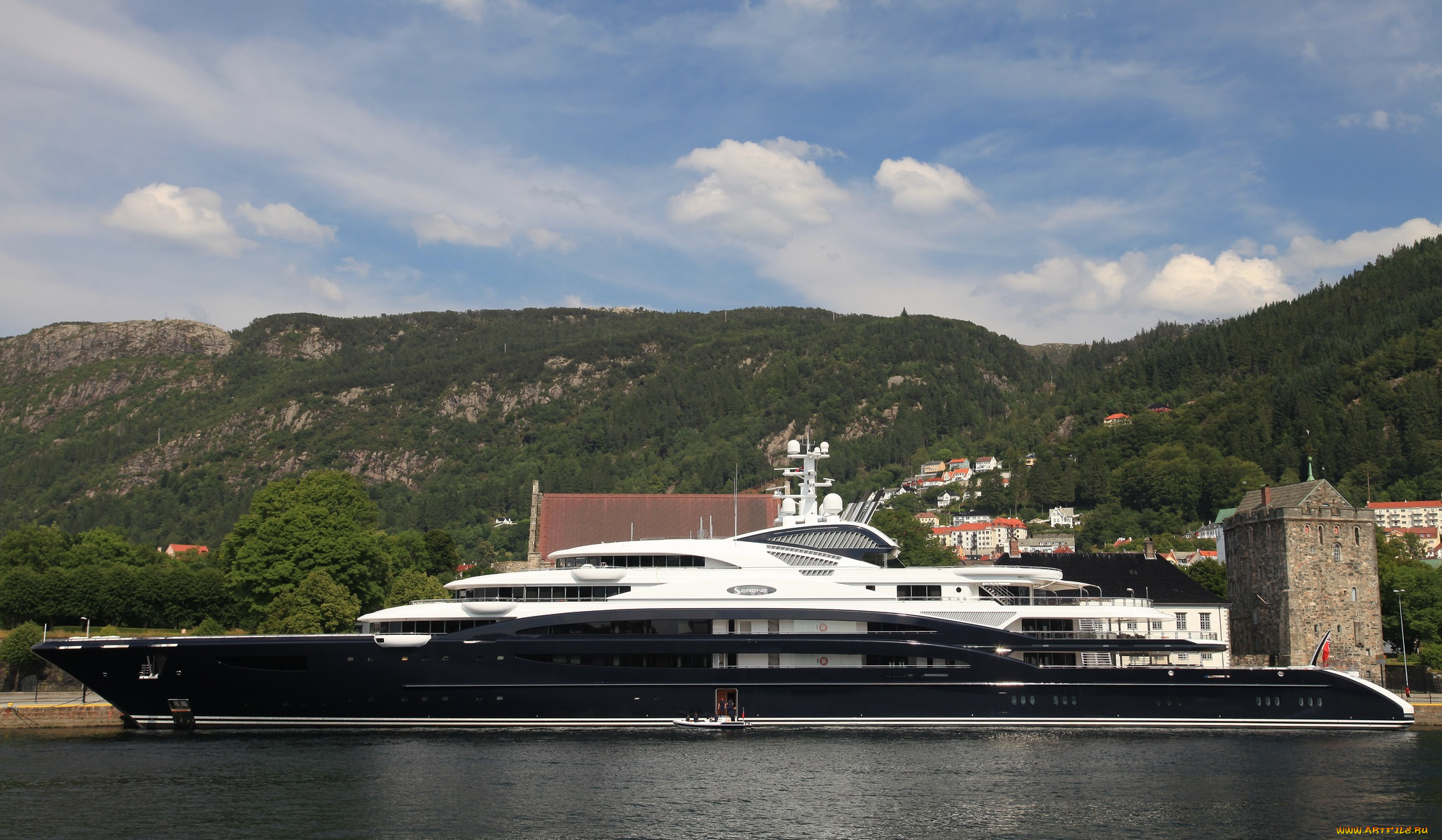 serene, корабли, Яхты, суперяхта