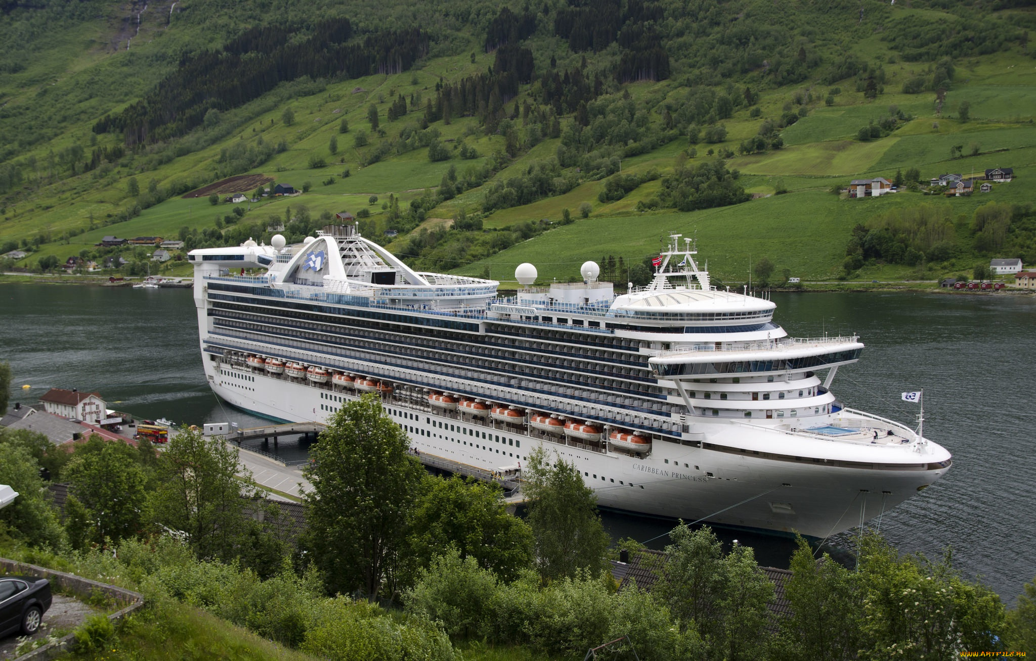 caribbean, princess, корабли, лайнеры, лайнер, круизный