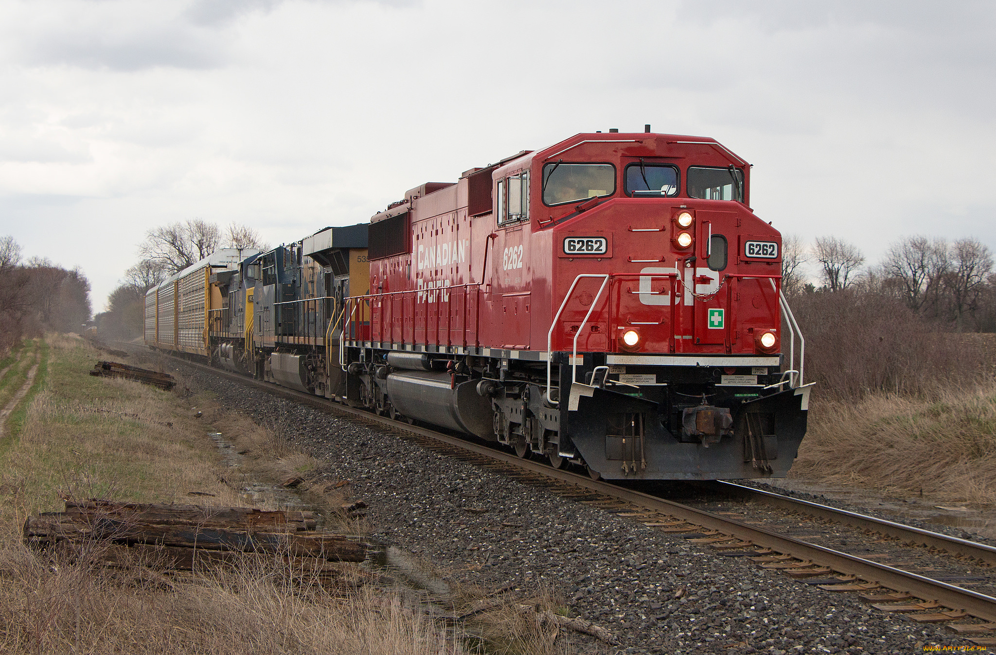 техника, поезда, железная, дорога, рельсы, локомотив, состав