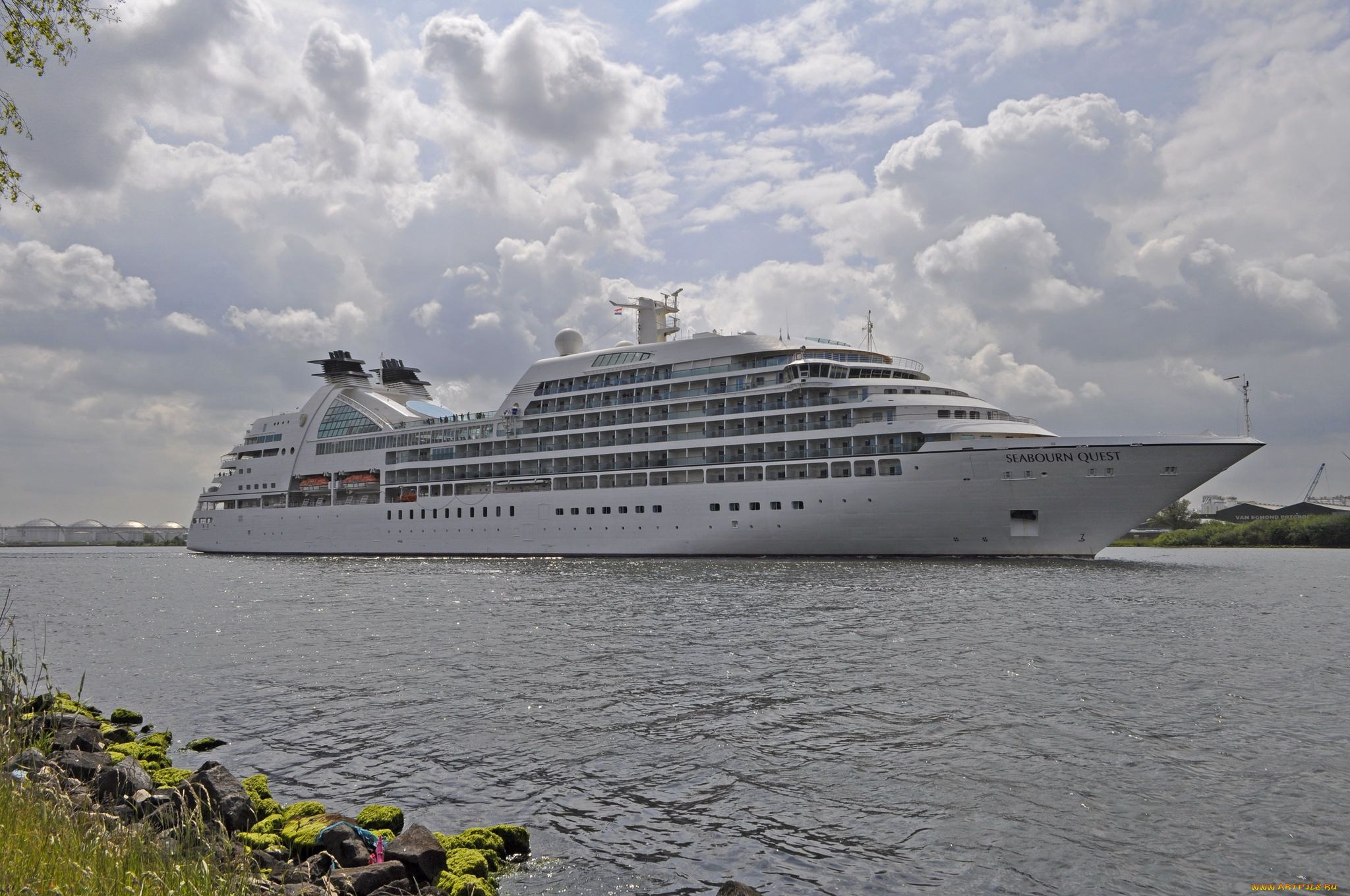 seabourn, quest, корабли, лайнеры, круизный, лайнер