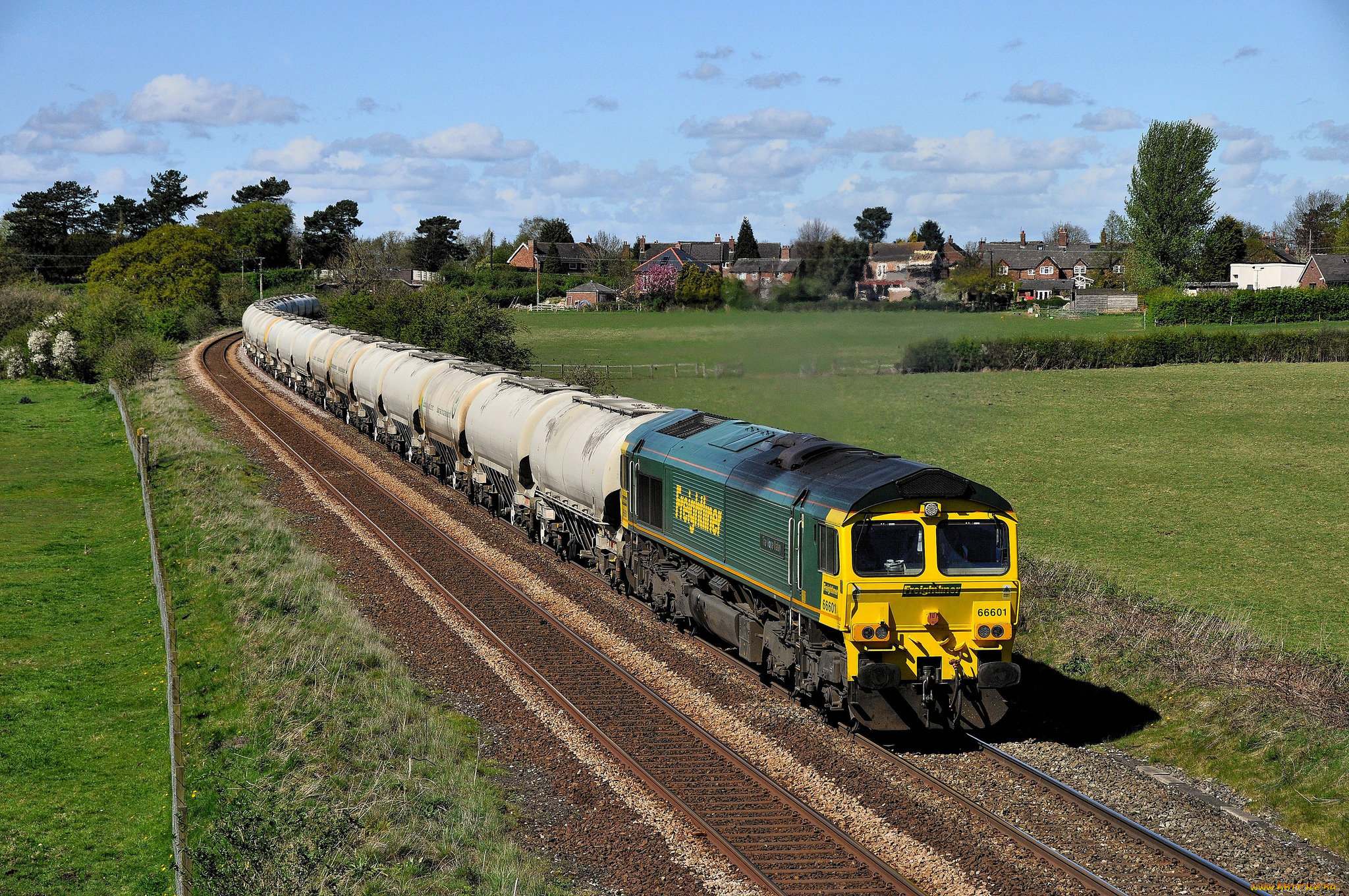 техника, поезда, железная, дорога, рельсы, локомотив, состав