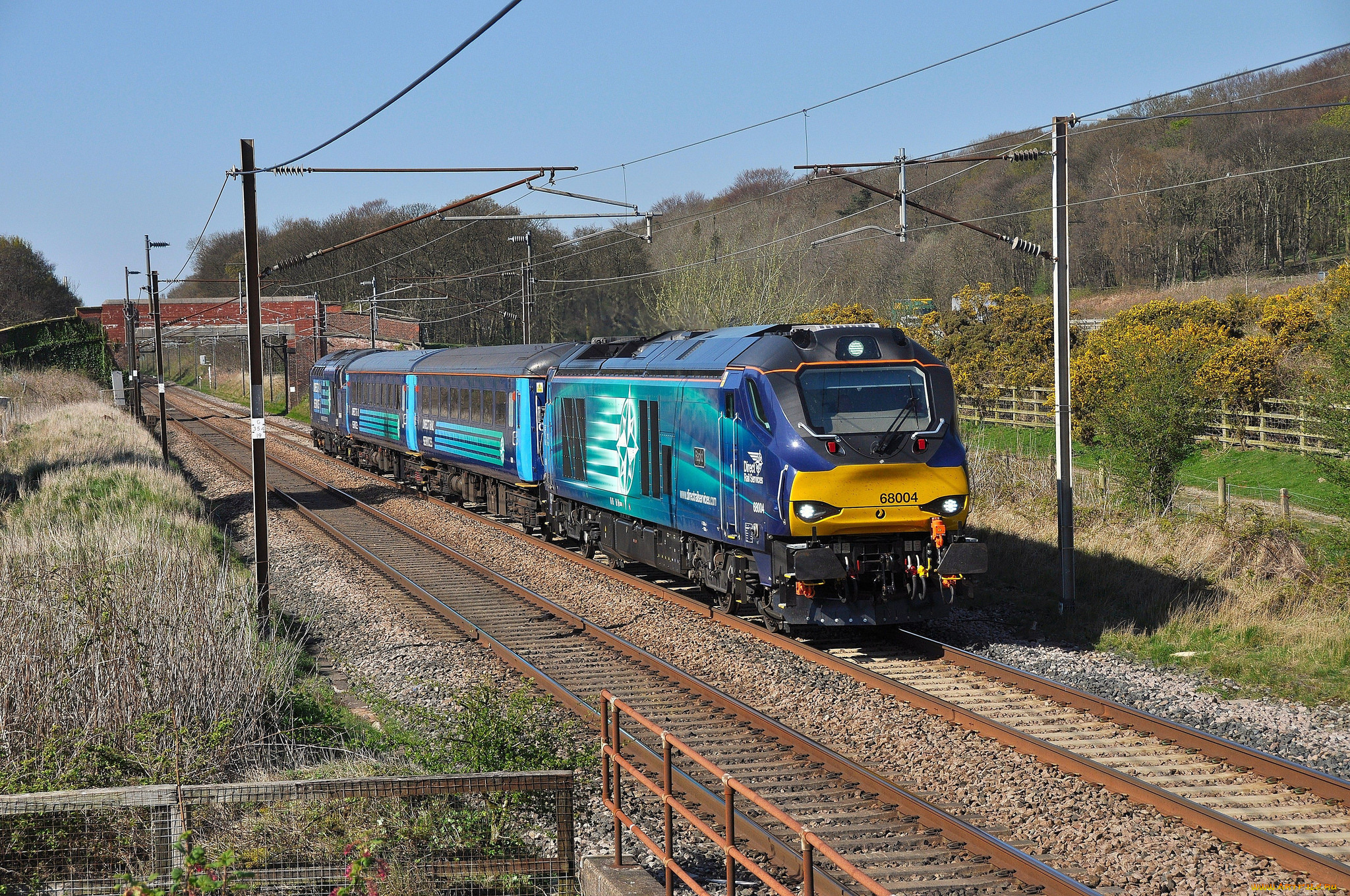 техника, поезда, железная, дорога, рельсы, локомотив, состав