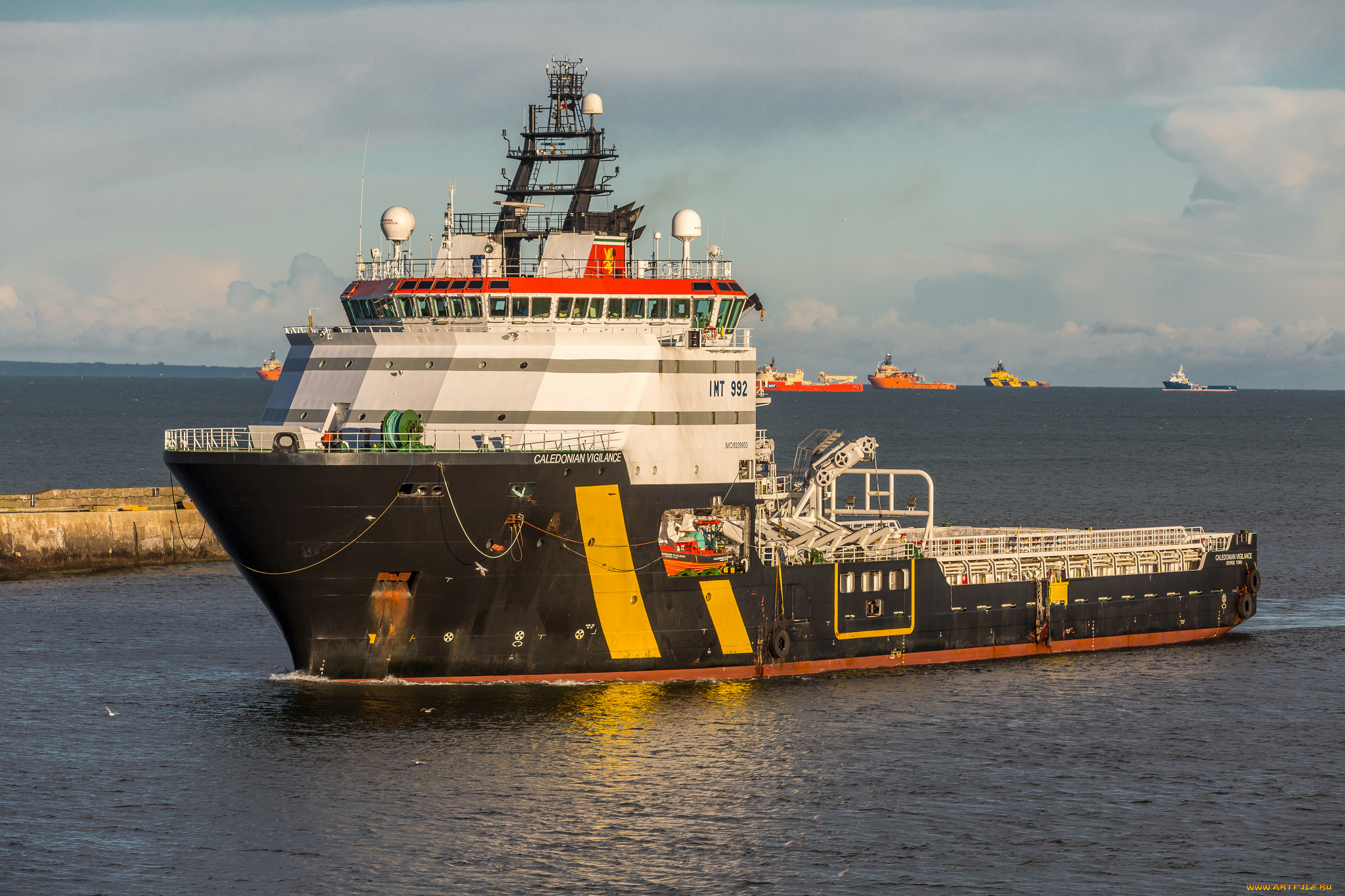 caledonian, vigilance, корабли, другое, вспомогательное, судно, специальное