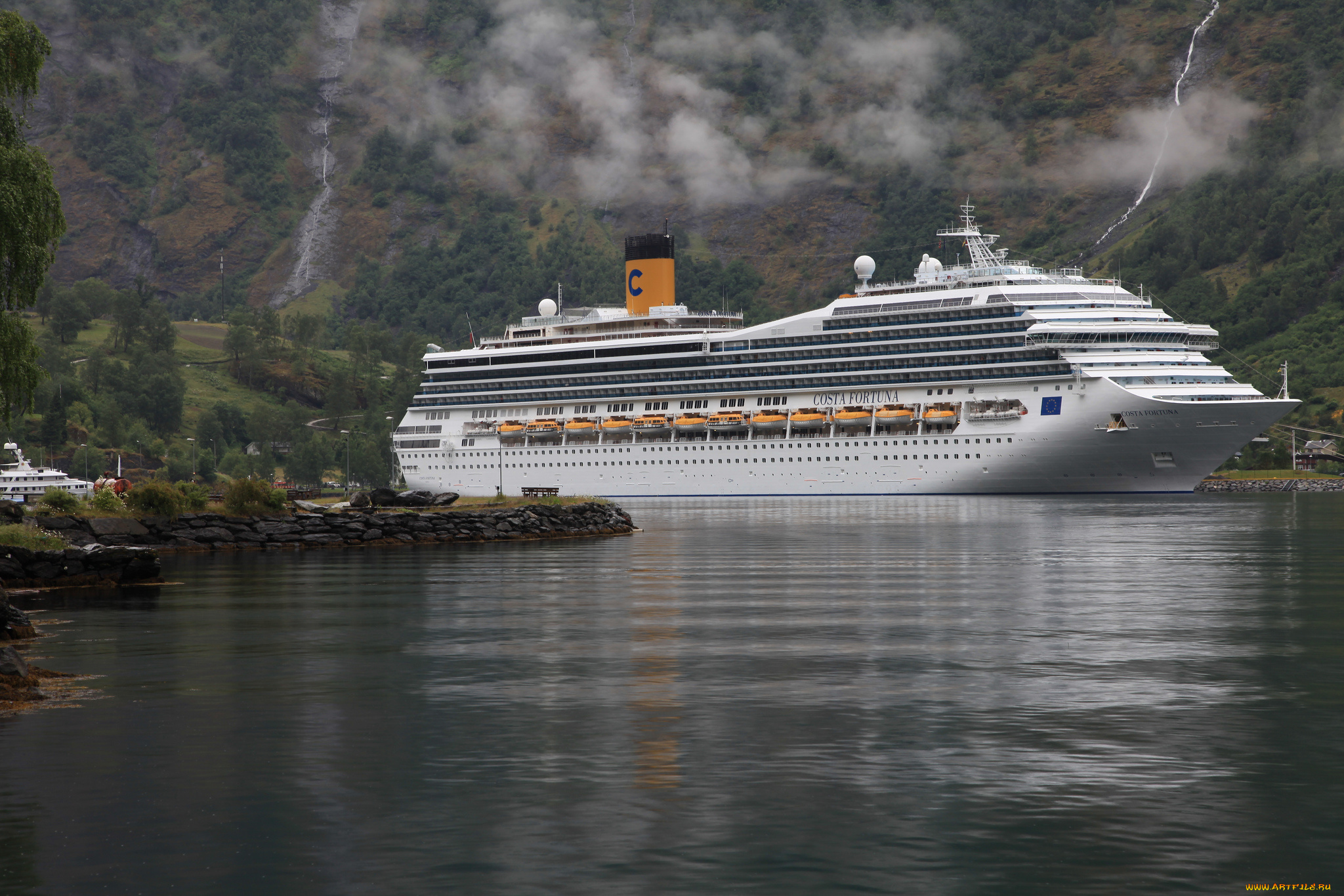 costa, fortuna, корабли, лайнеры, лайнер, круизный