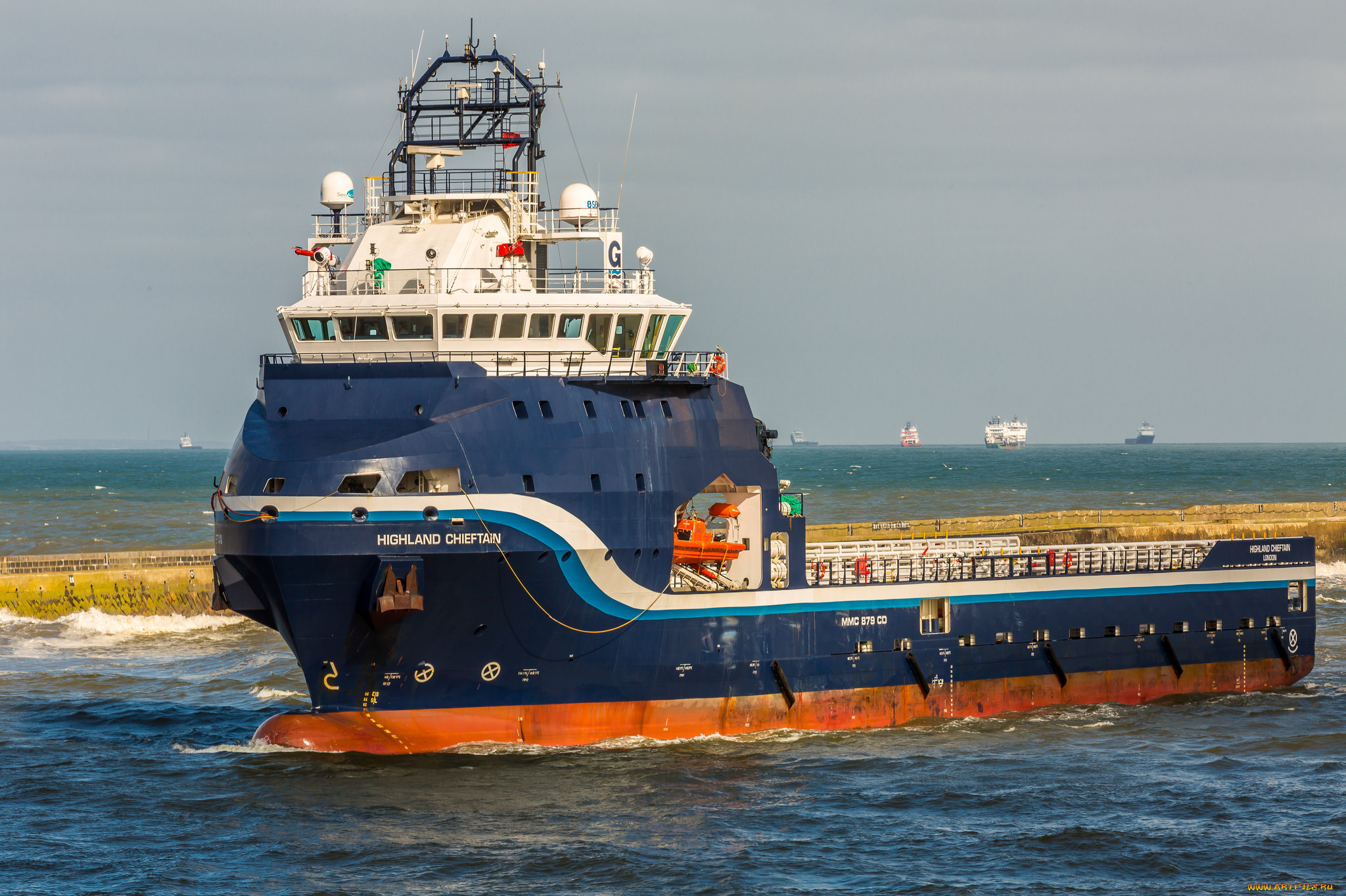 highland, chieftain, корабли, другое, вспомогательное, судно, специальное