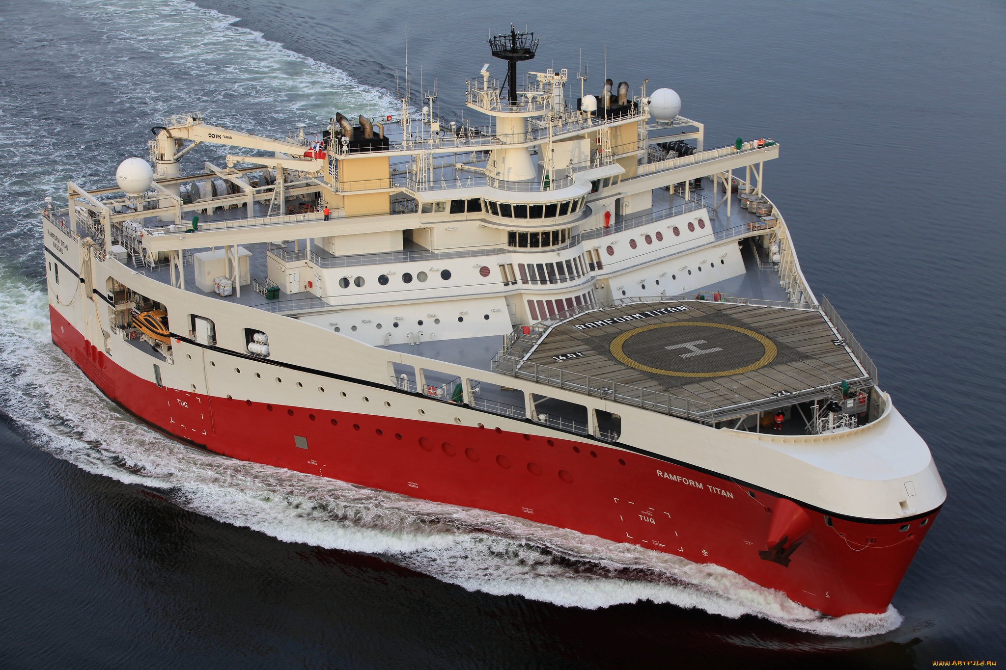 ramform, titan, корабли, грузовые, суда, паром