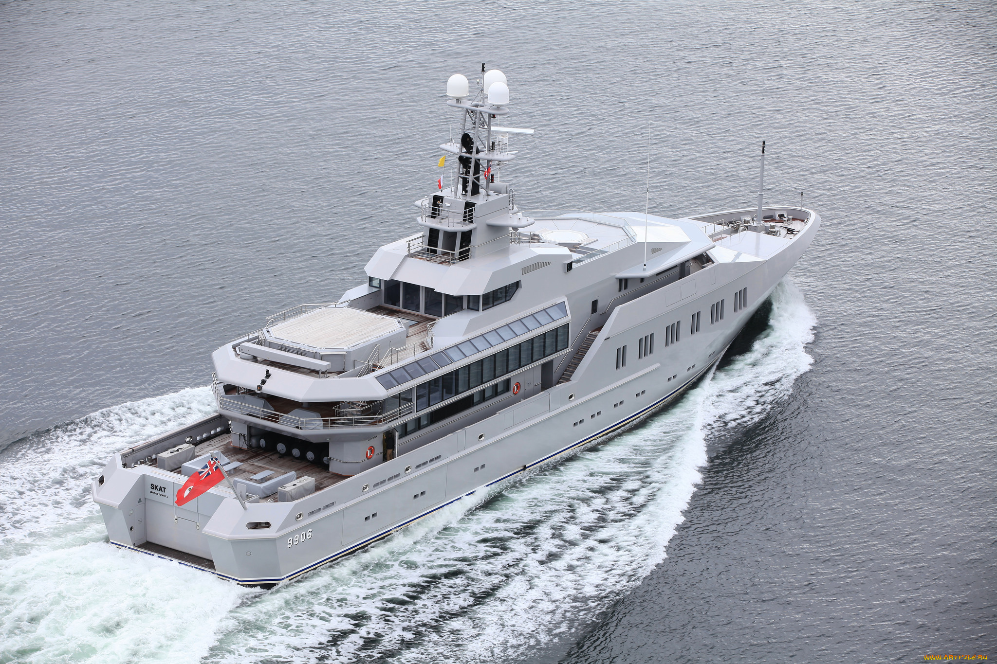 skat, корабли, Яхты, суперяхта