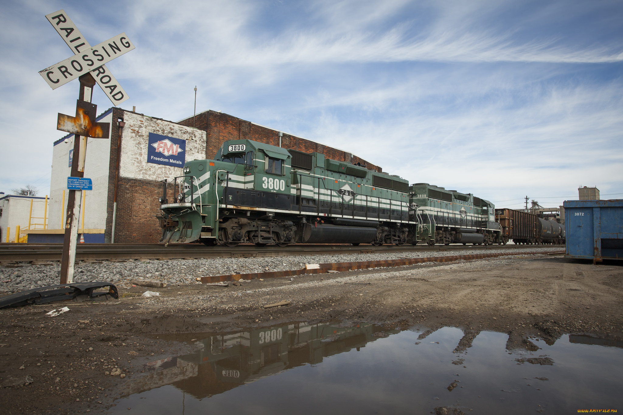 техника, поезда, железная, дорога, рельсы, локомотив, состав