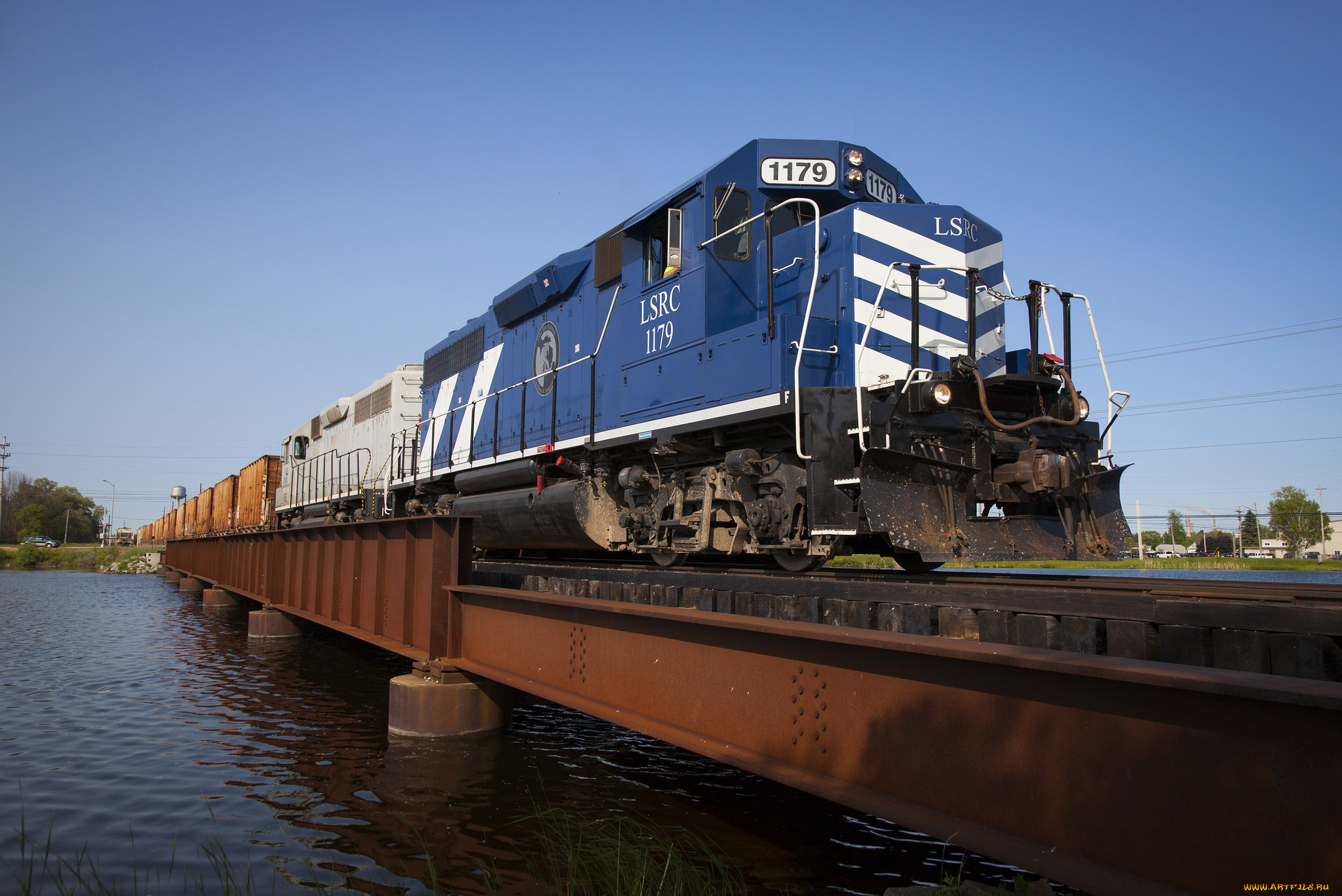 техника, поезда, железная, дорога, рельсы, локомотив, состав