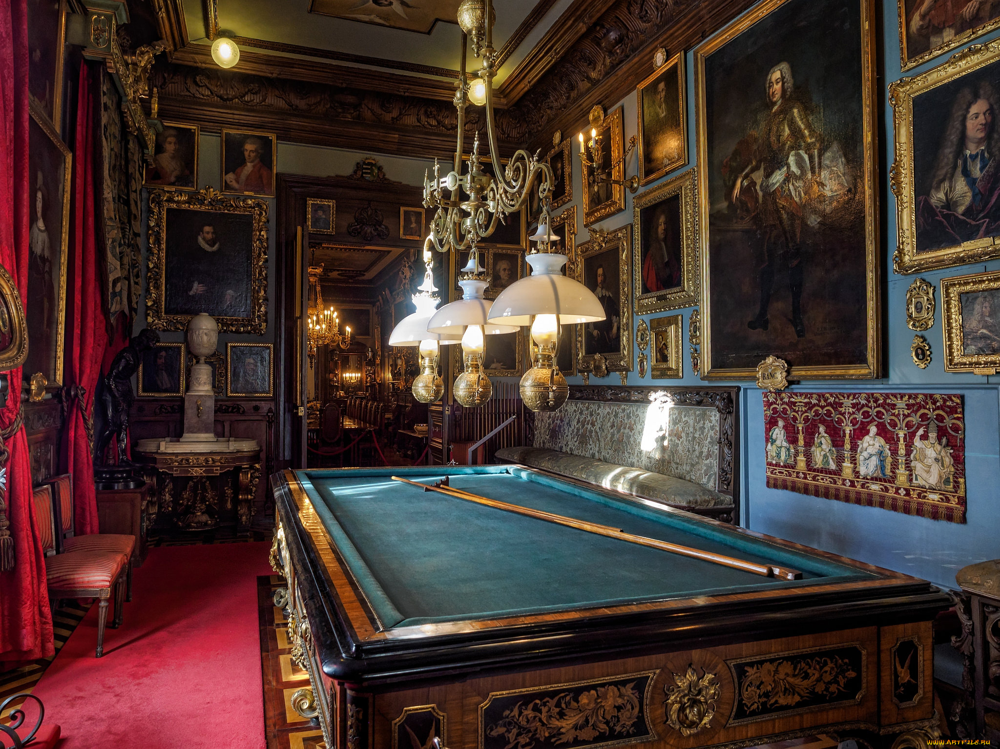 интерьер, дворцы, , музеи, дворец, убранство