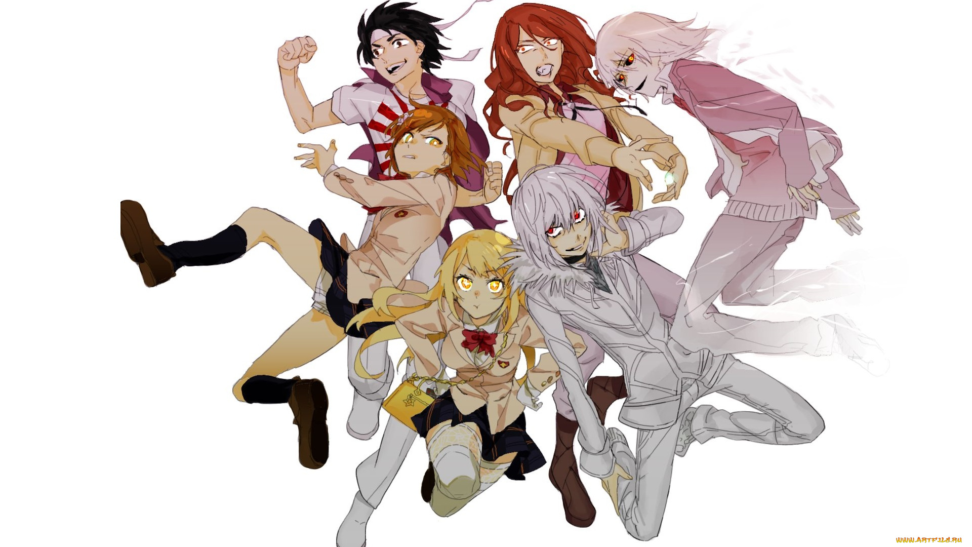 аниме, toaru, majutsu, no, index, девочки, парни