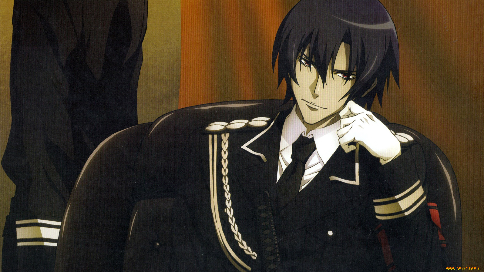 аниме, togainu, no, chi, парень