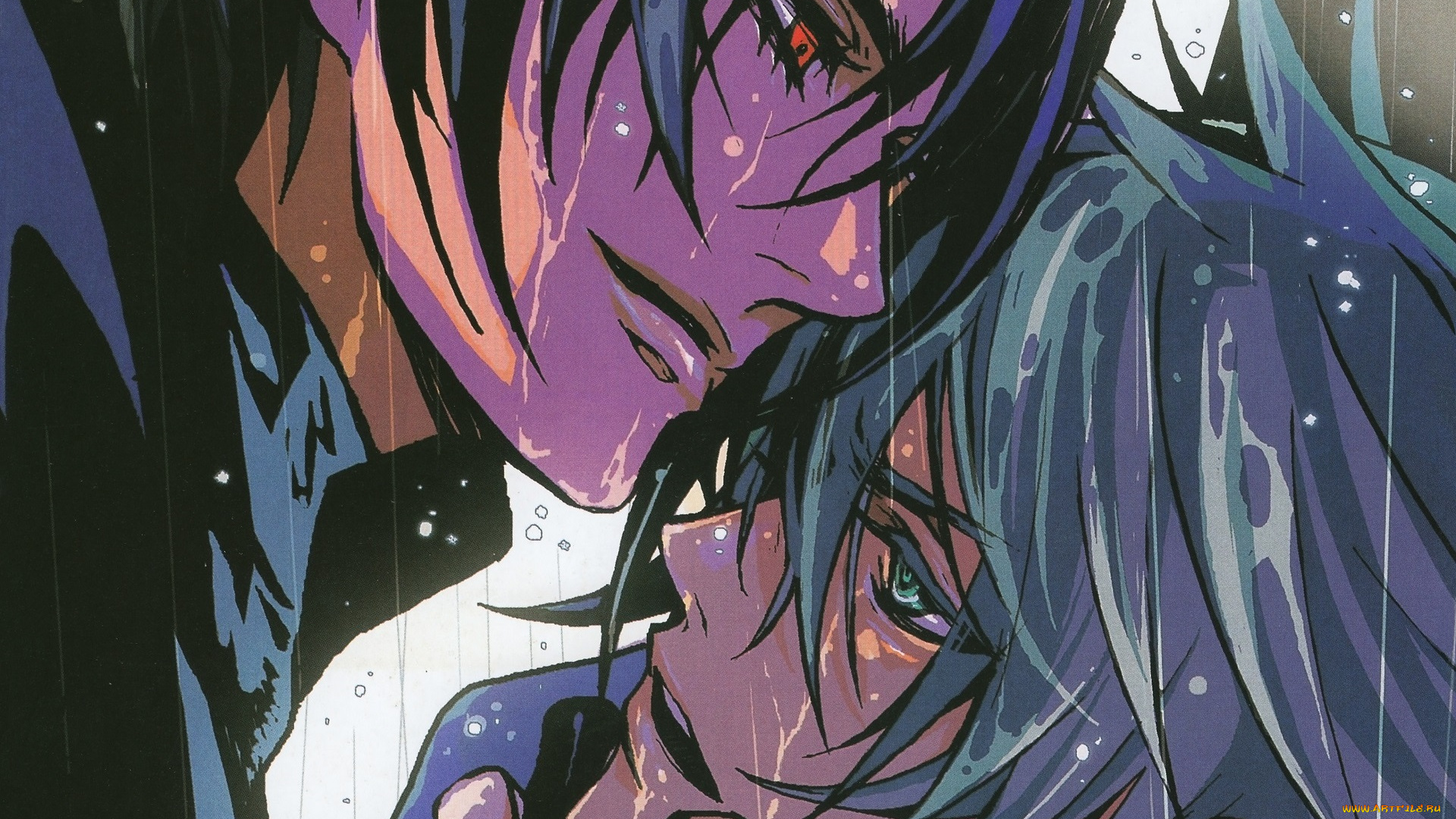 аниме, togainu, no, chi, парни