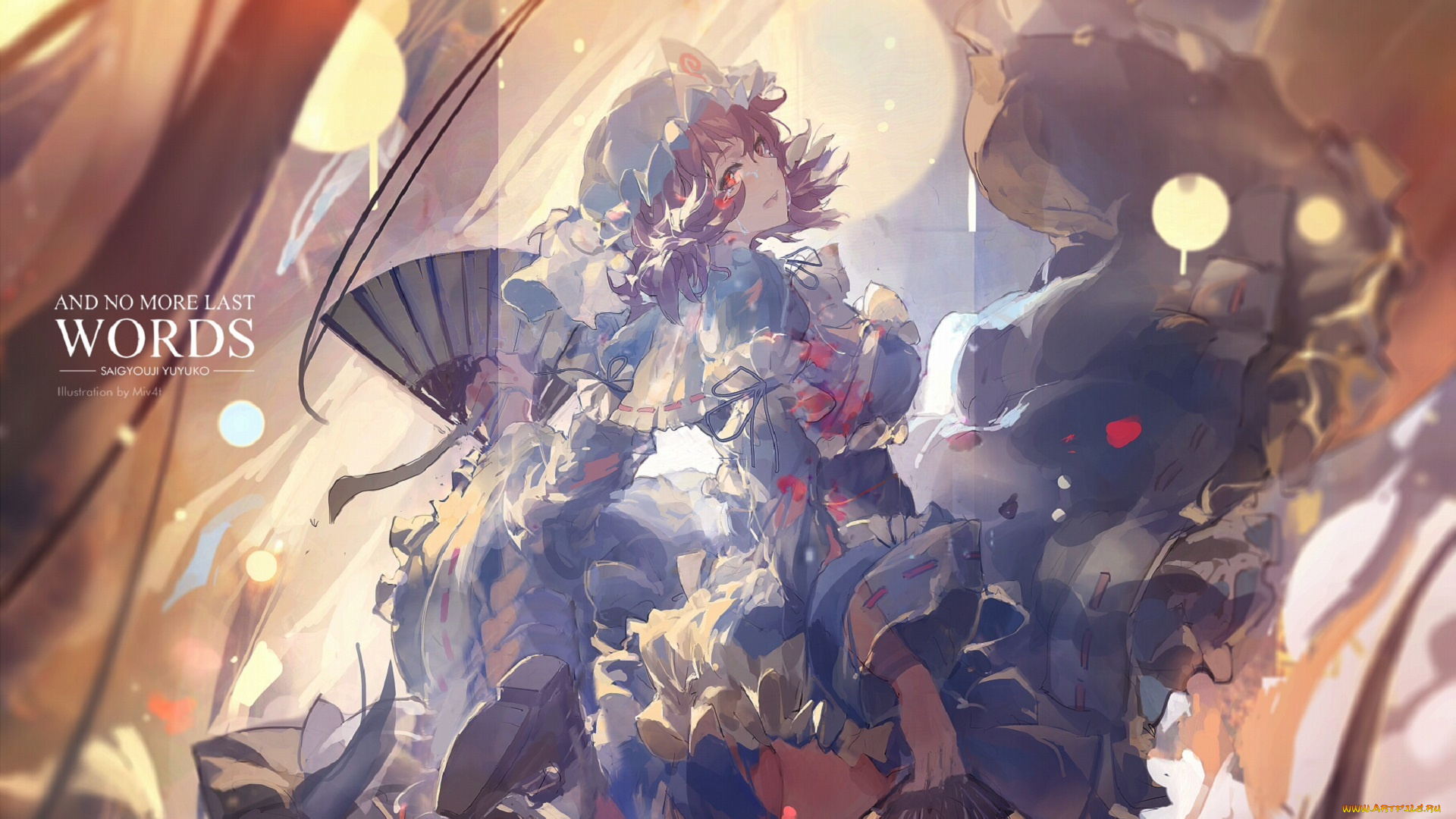 аниме, touhou, девушка