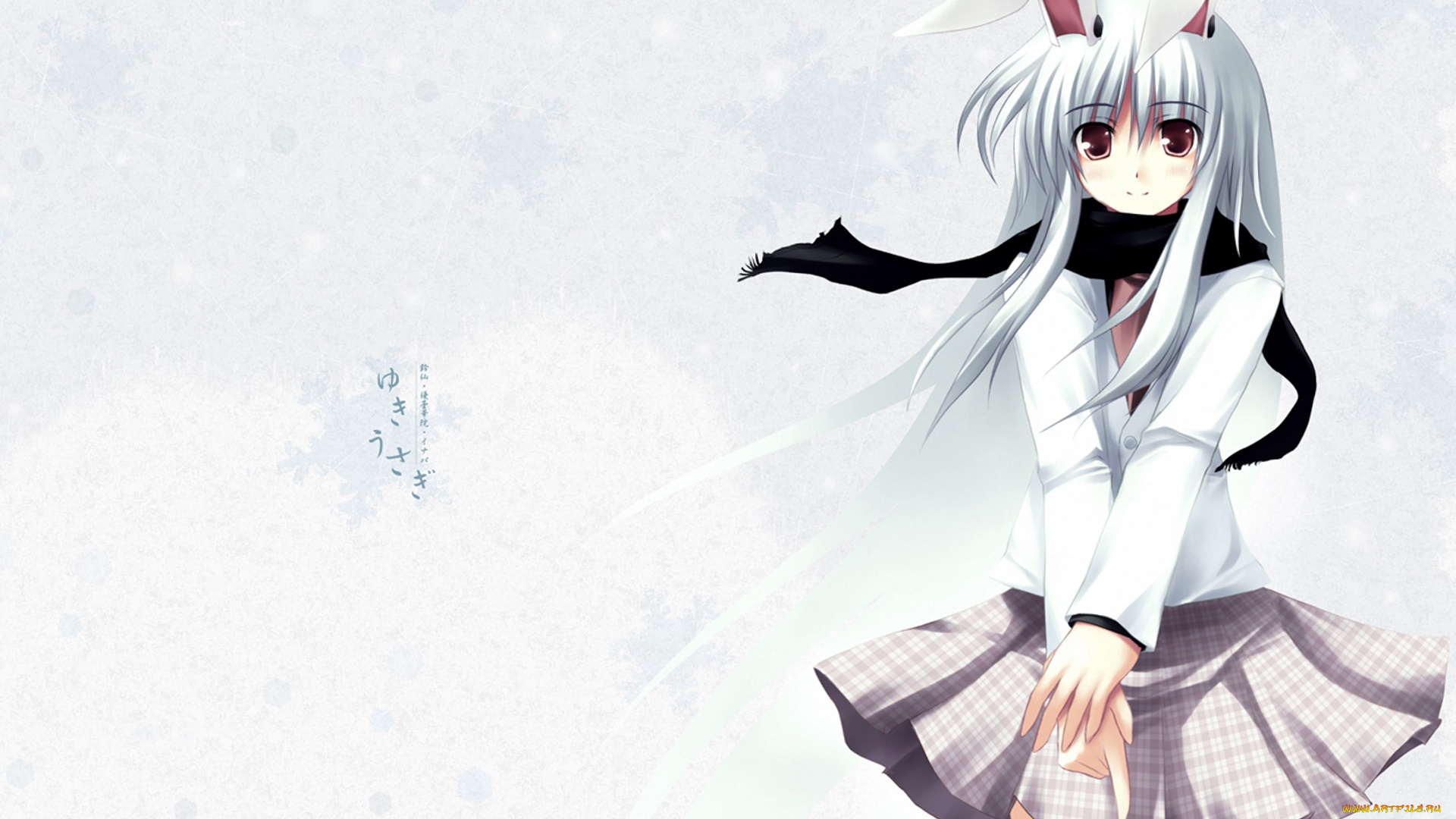 аниме, touhou, взгляд, фон, девушка