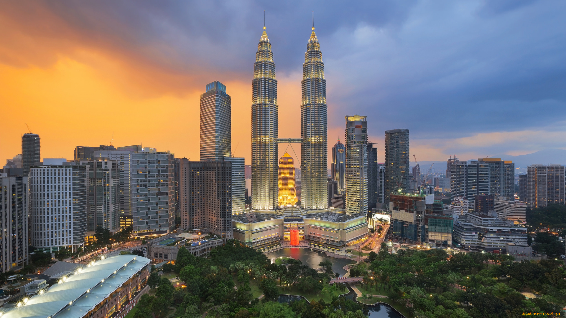 park, and, kuala, lumper, city, города, куала-лумпур, , малайзия, близнецы, башни