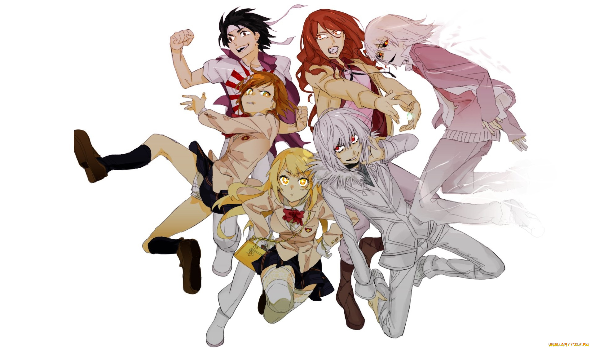 аниме, toaru, majutsu, no, index, девочки, парни