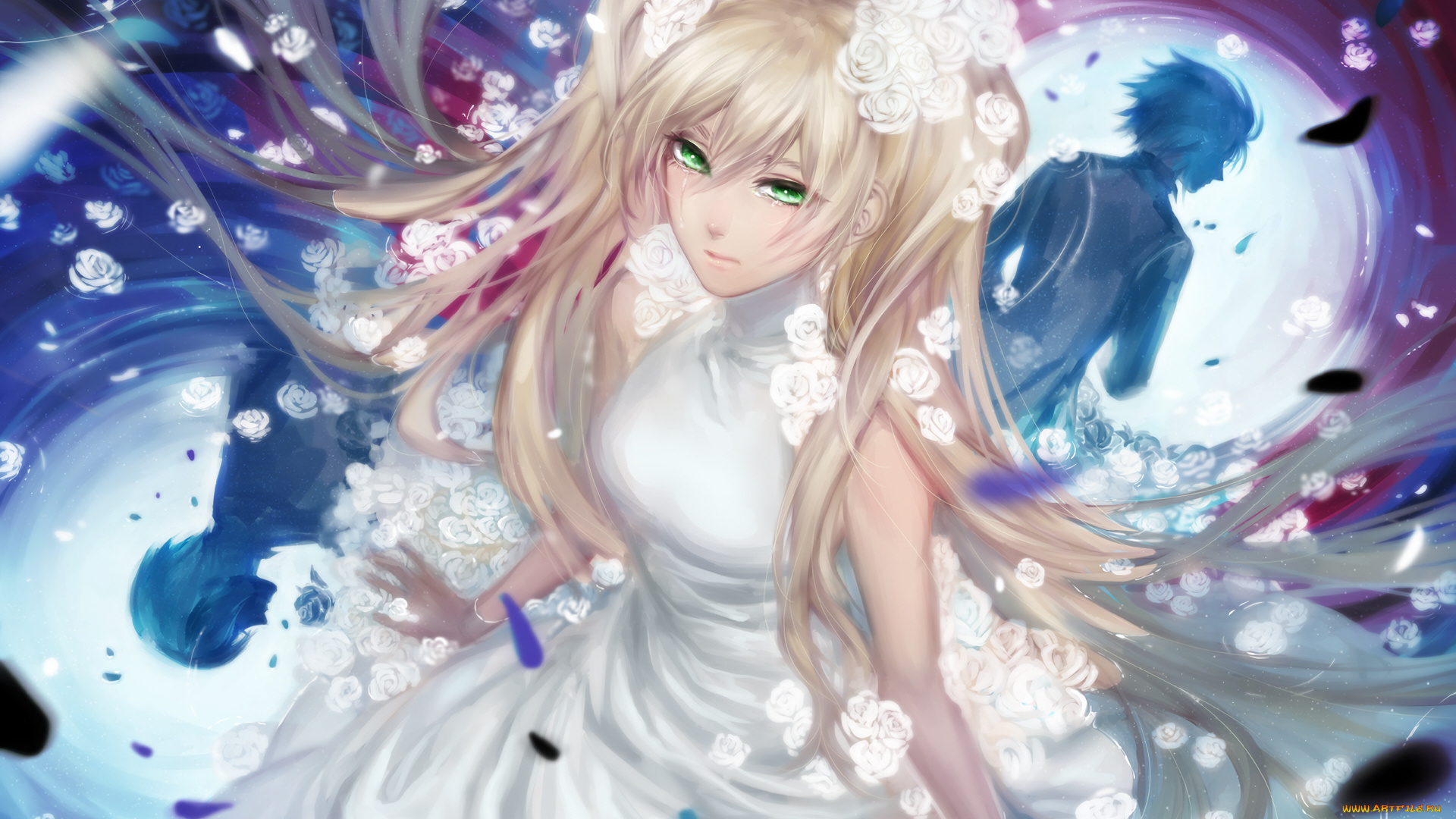 аниме, kekkai, sensen, девушка