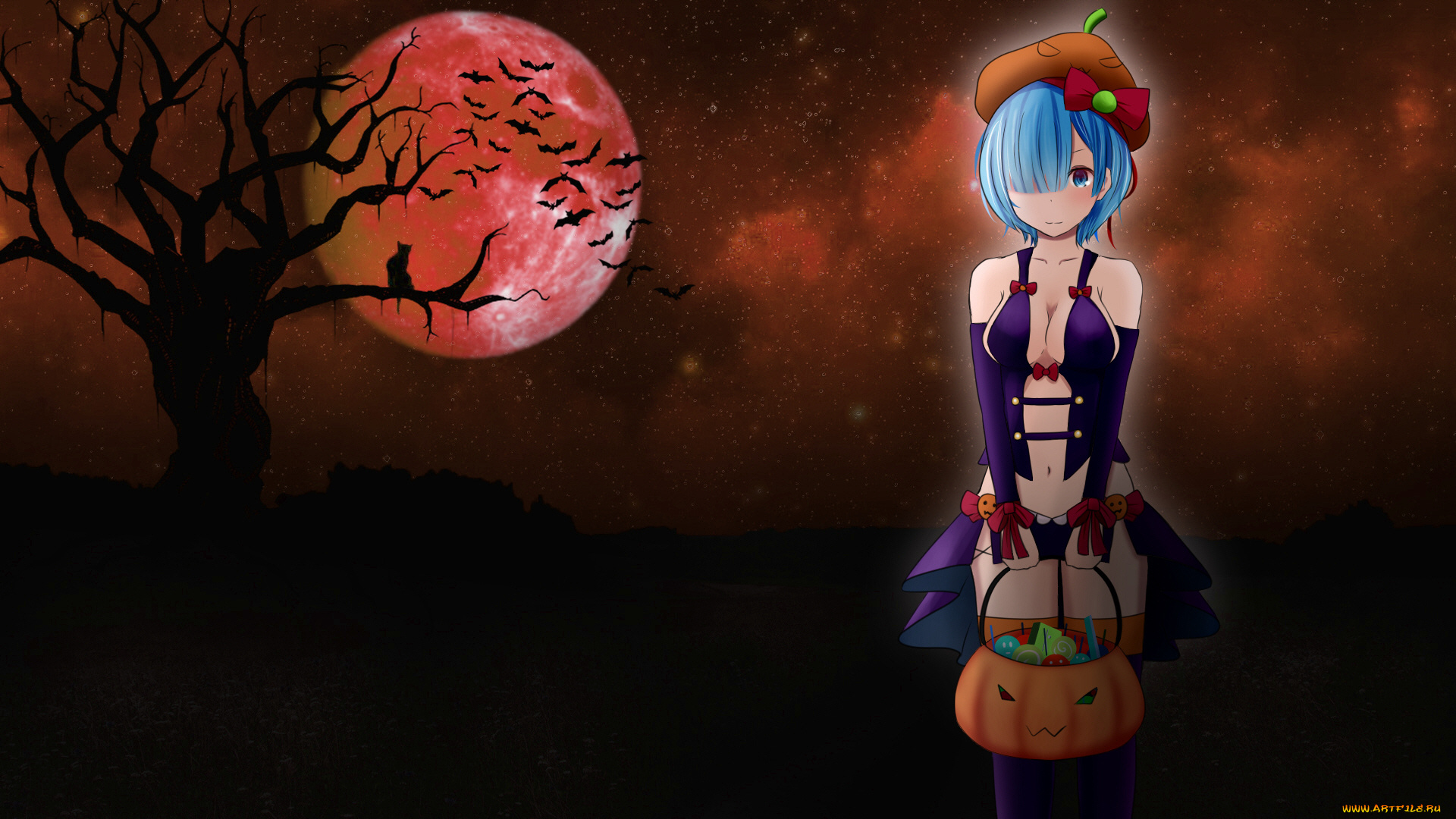 аниме, re, , zero, kara, hajimeru, isekai, seikatsu, рем