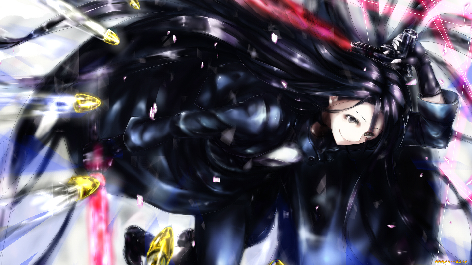 аниме, sword, art, online, кирито