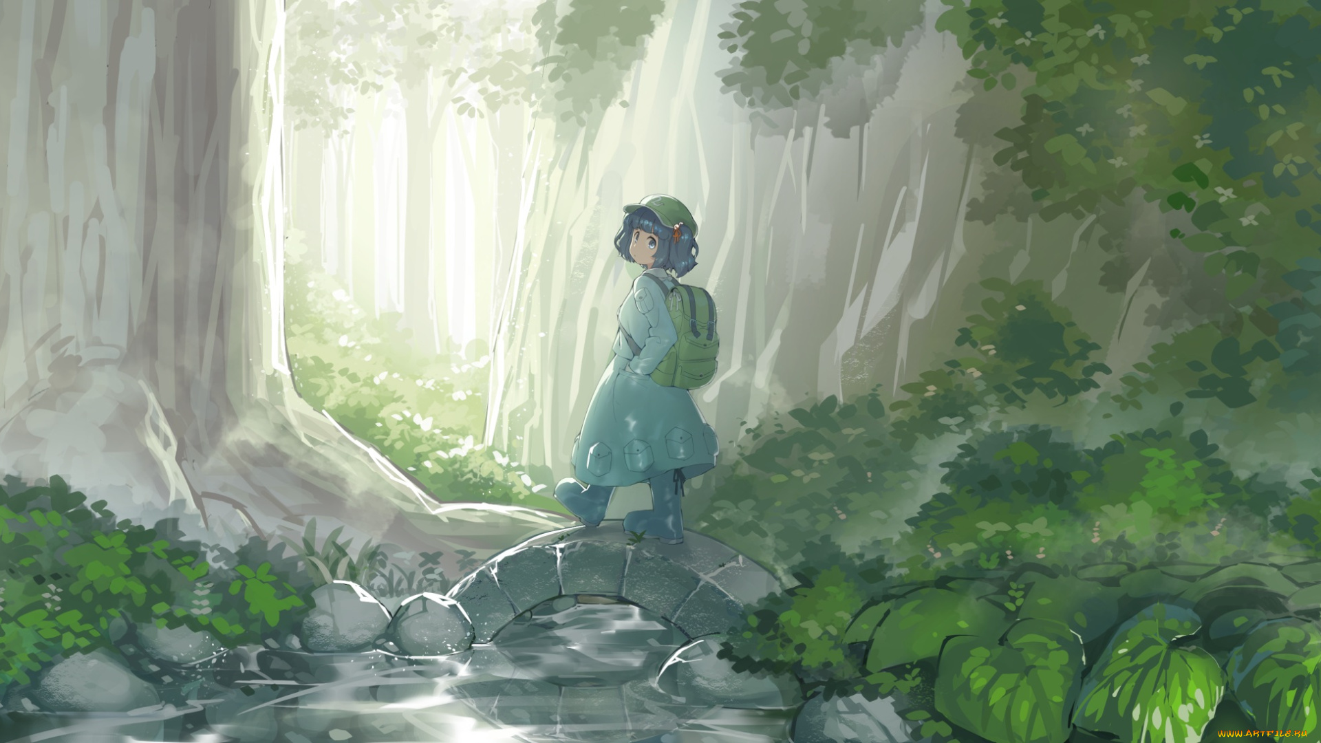 аниме, touhou, kawashiro, nitori