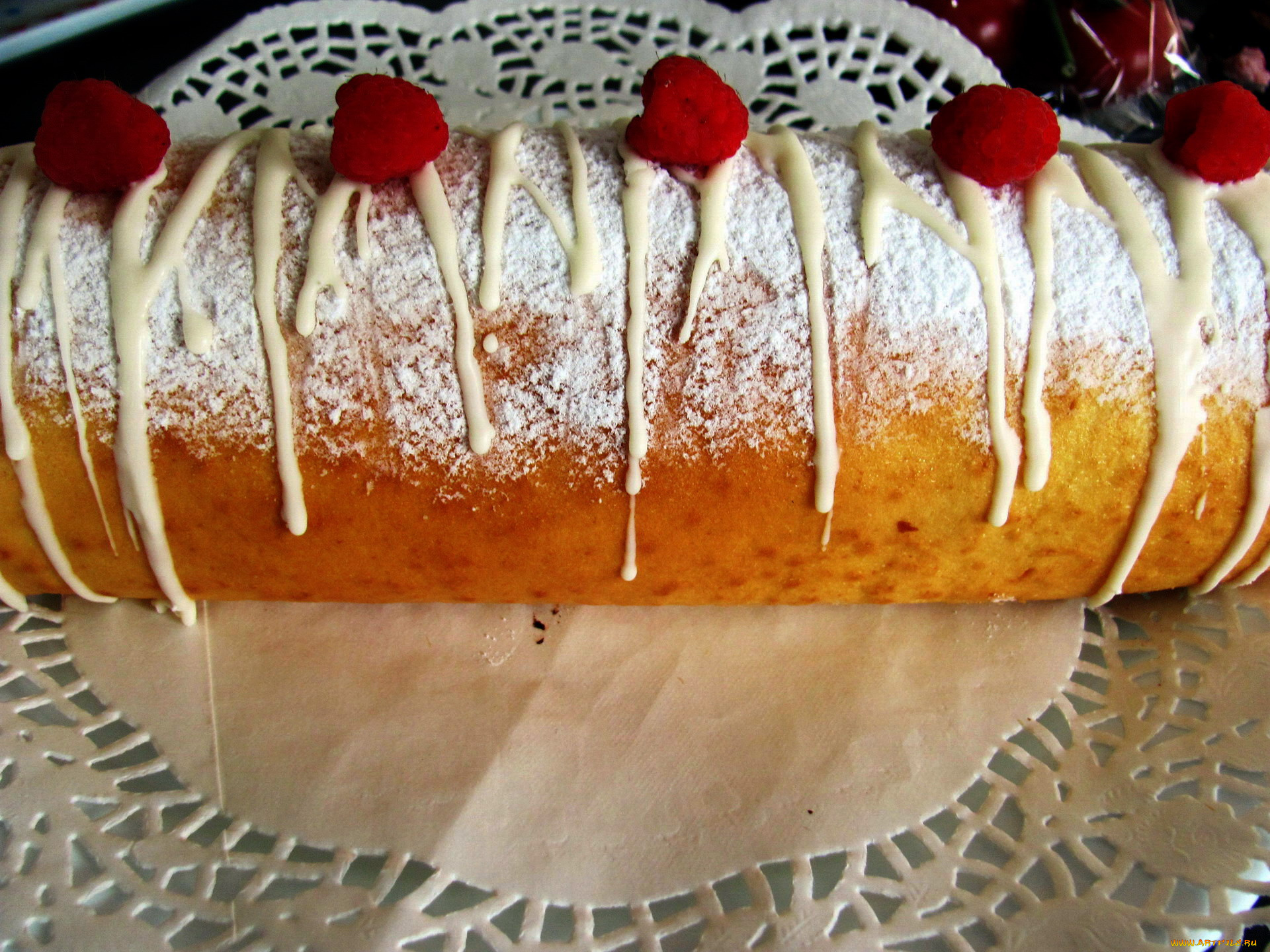 еда, пирожные, , кексы, , печенье, бисквитный, рулет