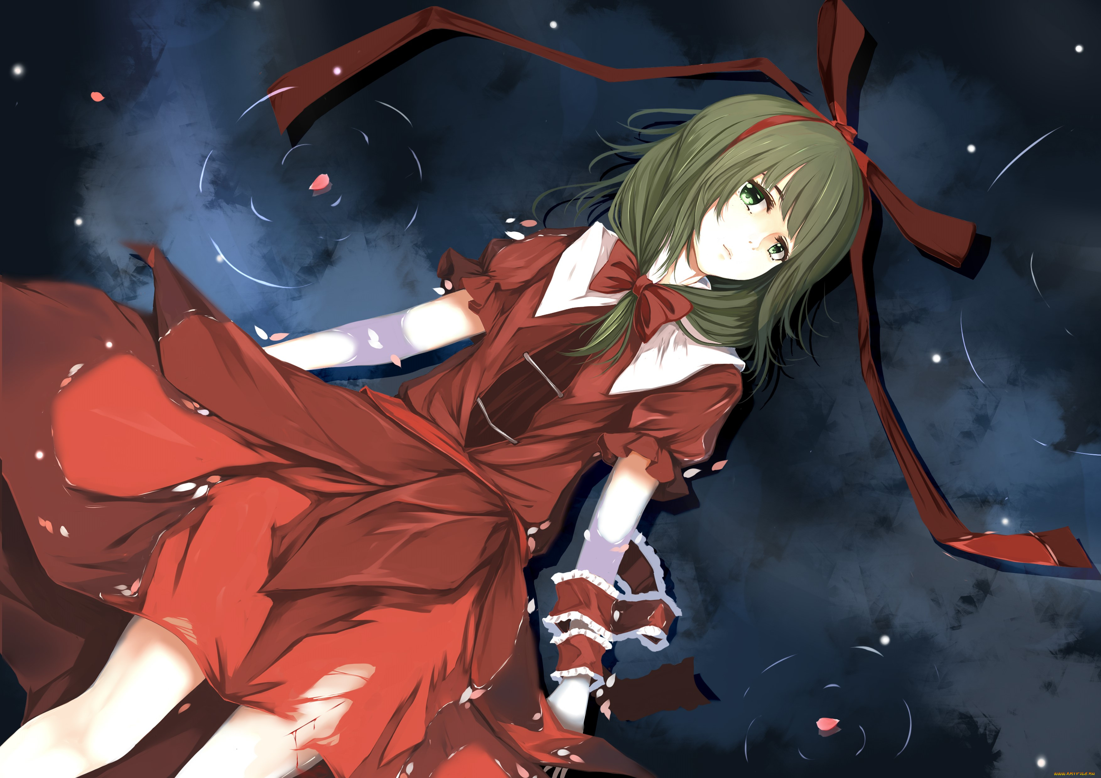 аниме, touhou, kagiyama, hina