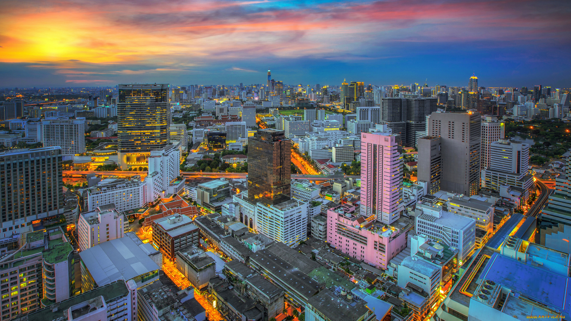 bangkok, , thailand, города, бангкок, , таиланд, простор