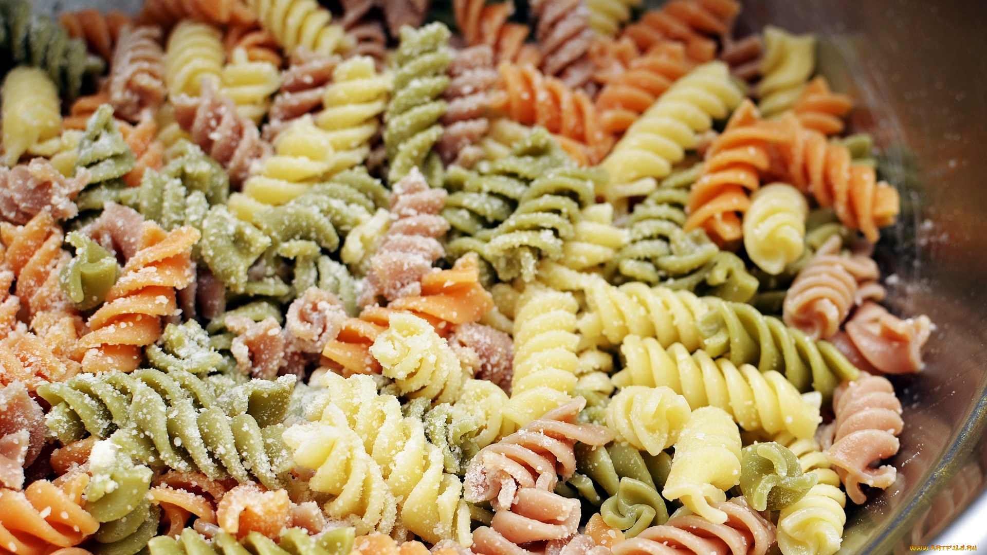 еда, макаронные, блюда, спиральки, макароны, паста