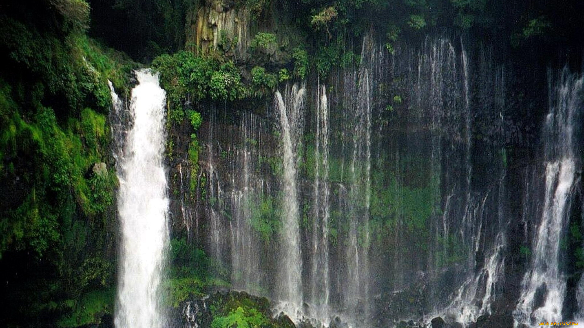 природа, водопады, водопад